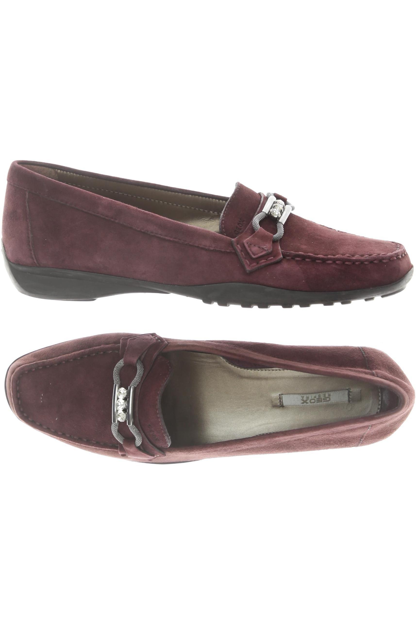 

Geox Damen Halbschuh, rot, Gr. 39