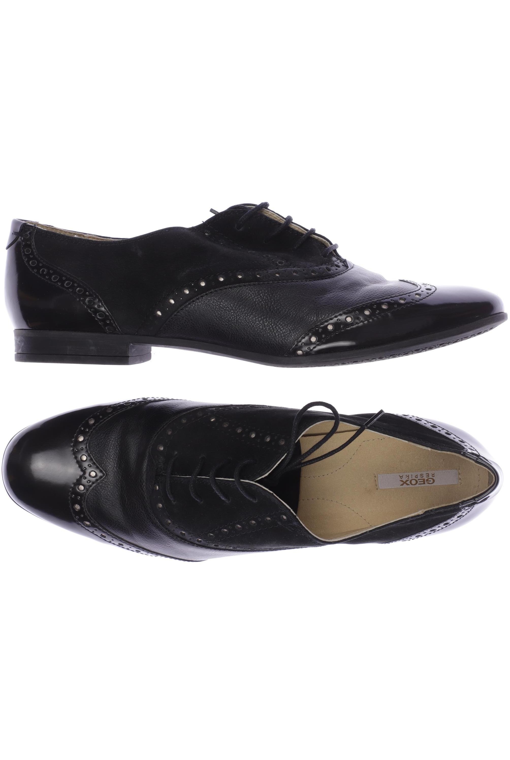 

Geox Damen Halbschuh, schwarz
