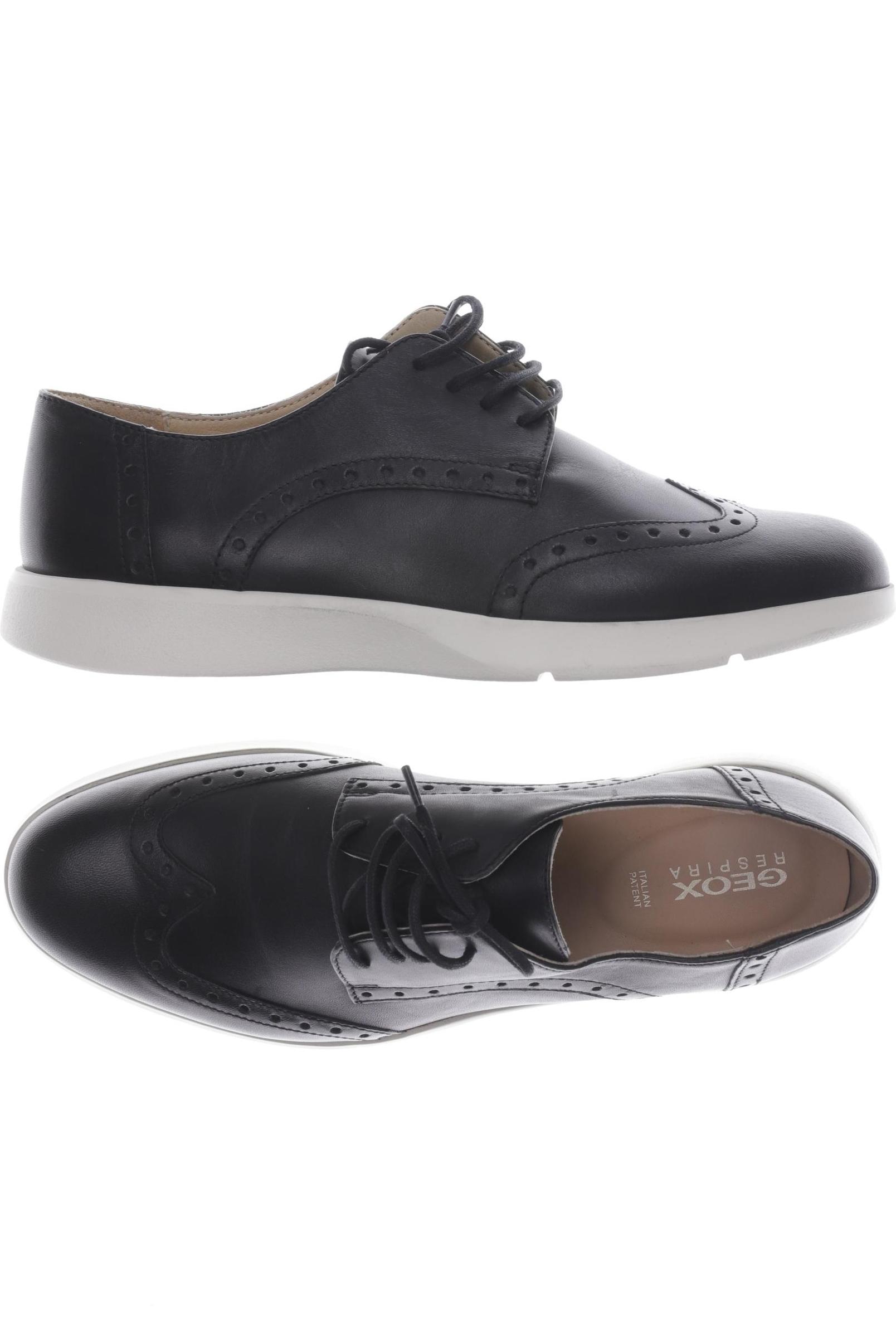 

Geox Damen Halbschuh, schwarz, Gr. 39.5