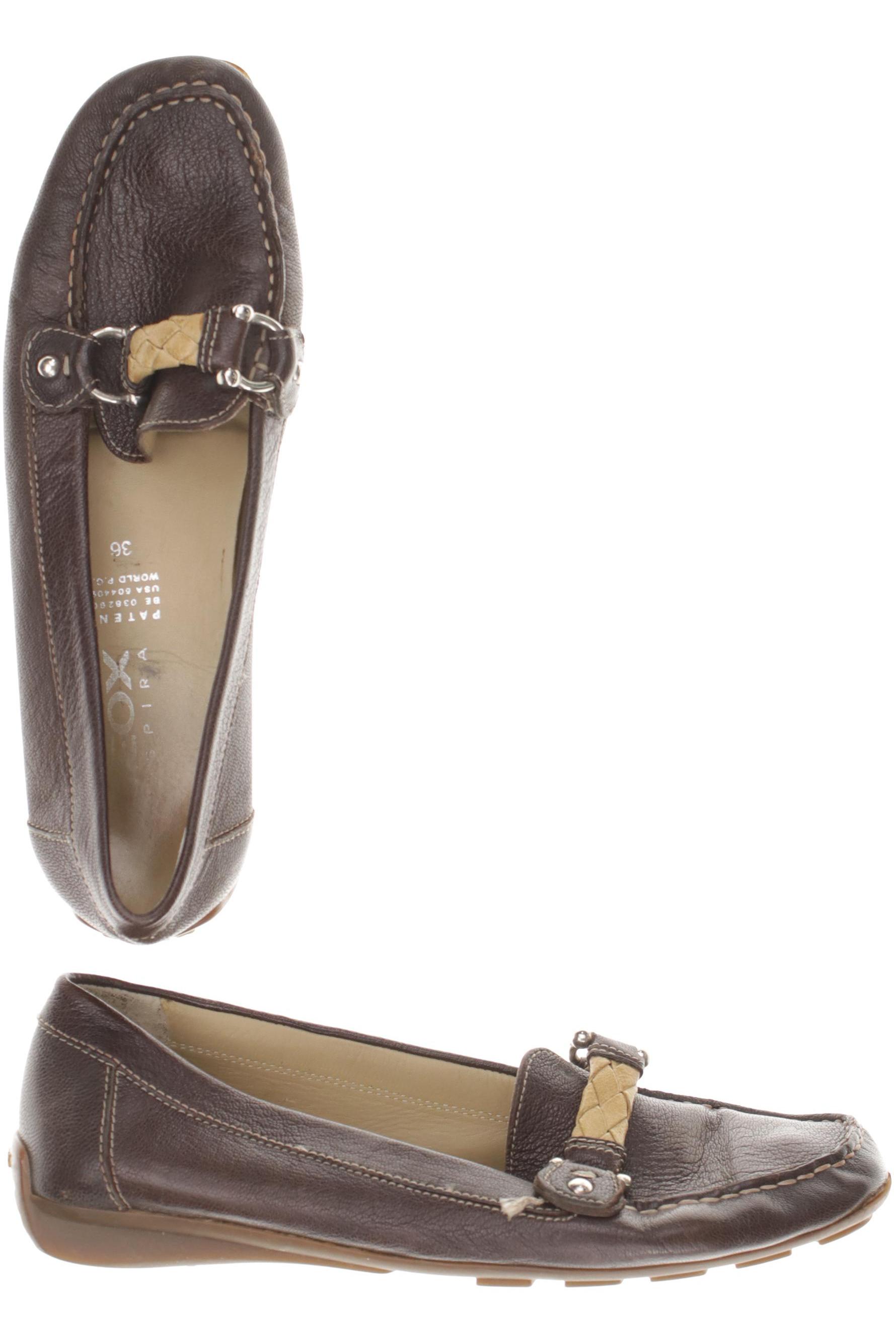 

Geox Damen Halbschuh, braun, Gr. 36