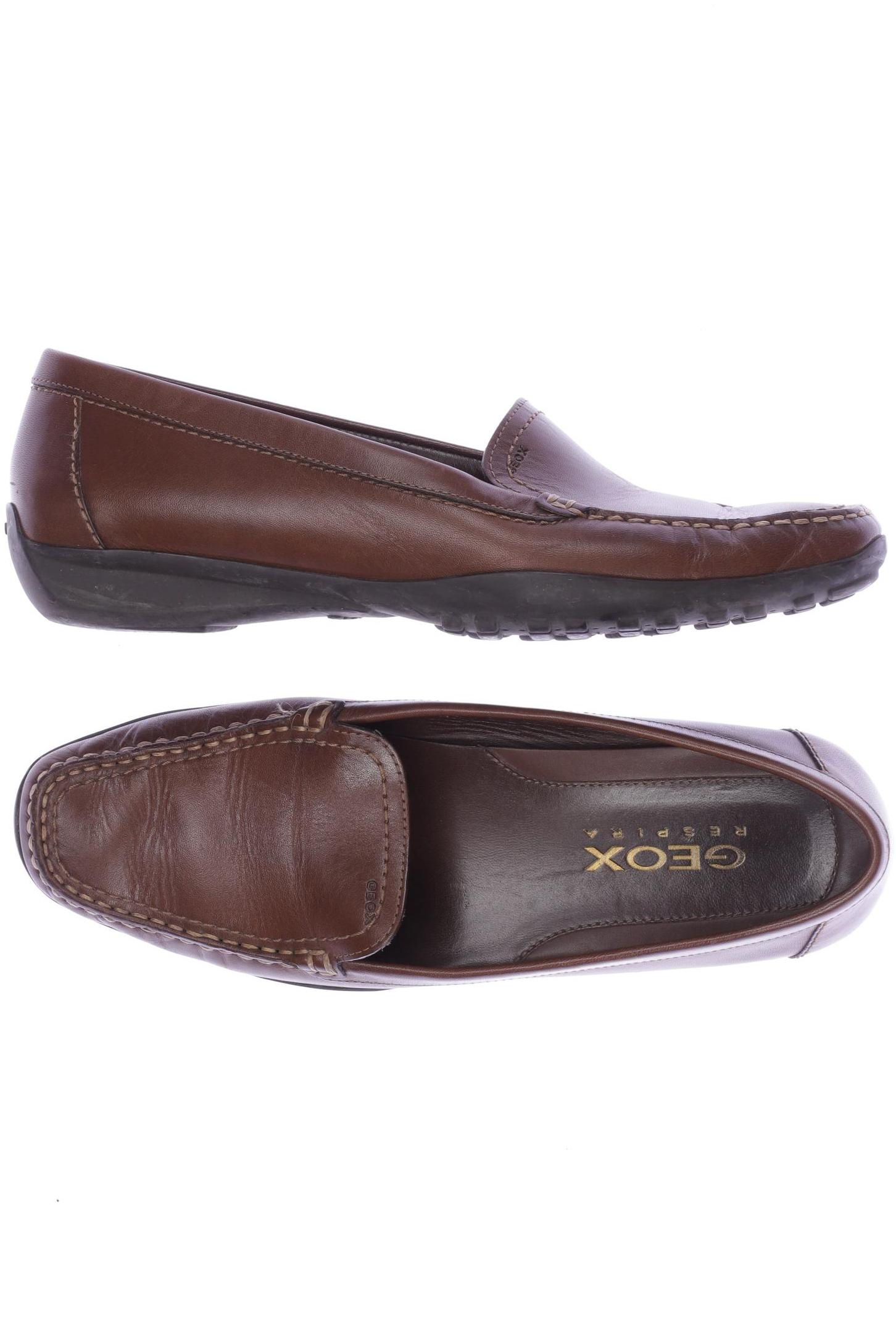 

Geox Damen Halbschuh, braun, Gr. 39