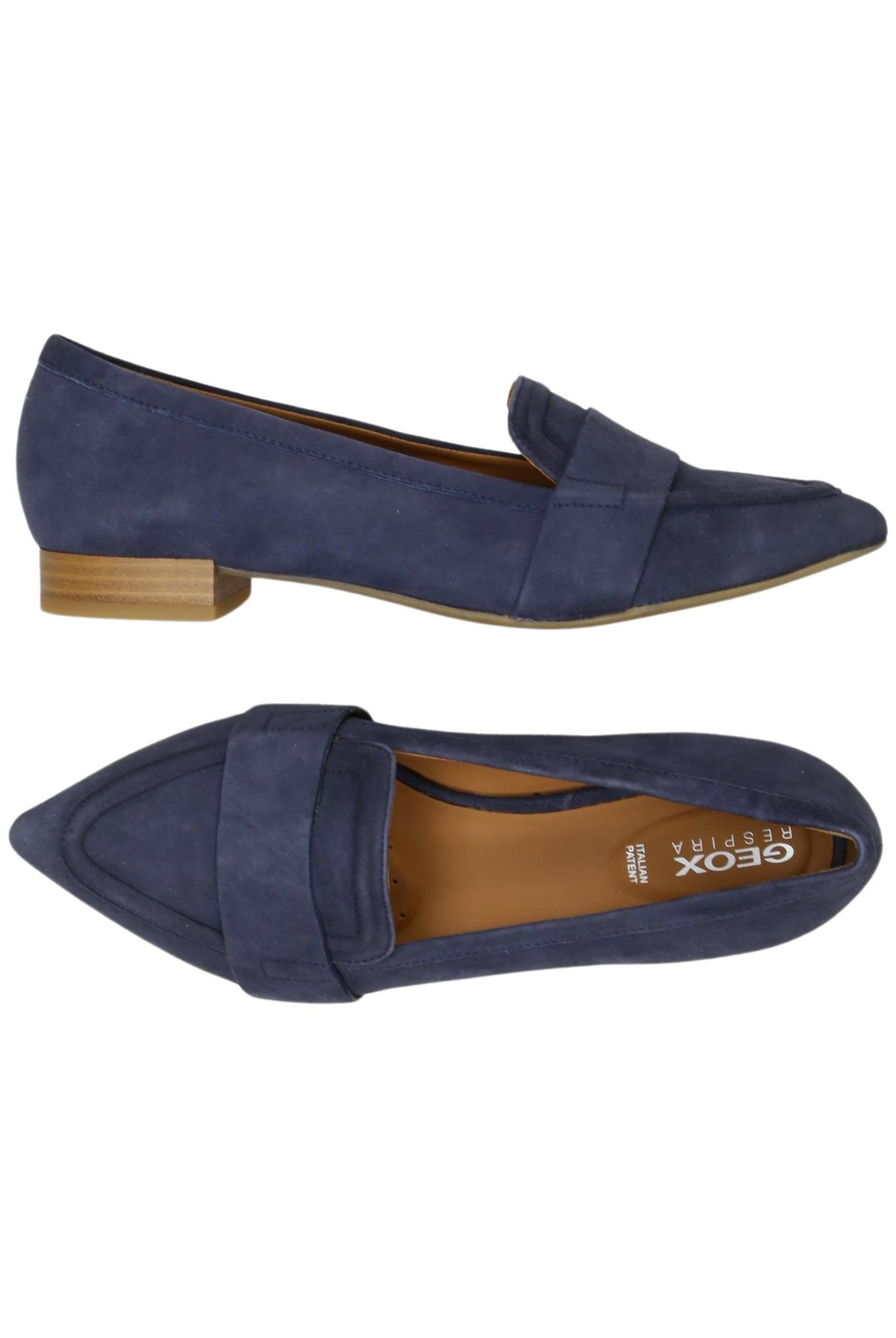 

Geox Damen Halbschuh, blau, Gr. 35