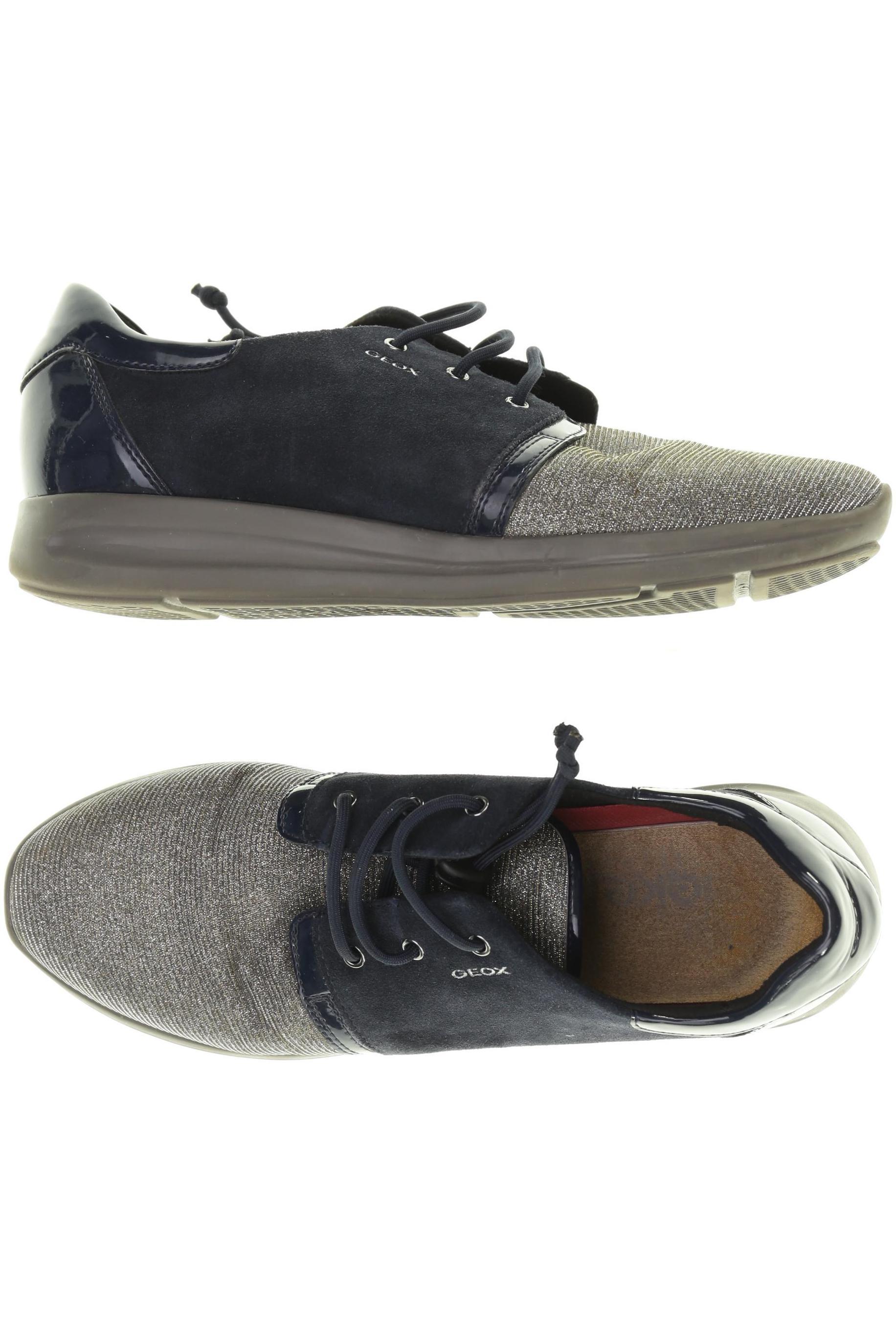 

Geox Damen Halbschuh, blau, Gr. 40