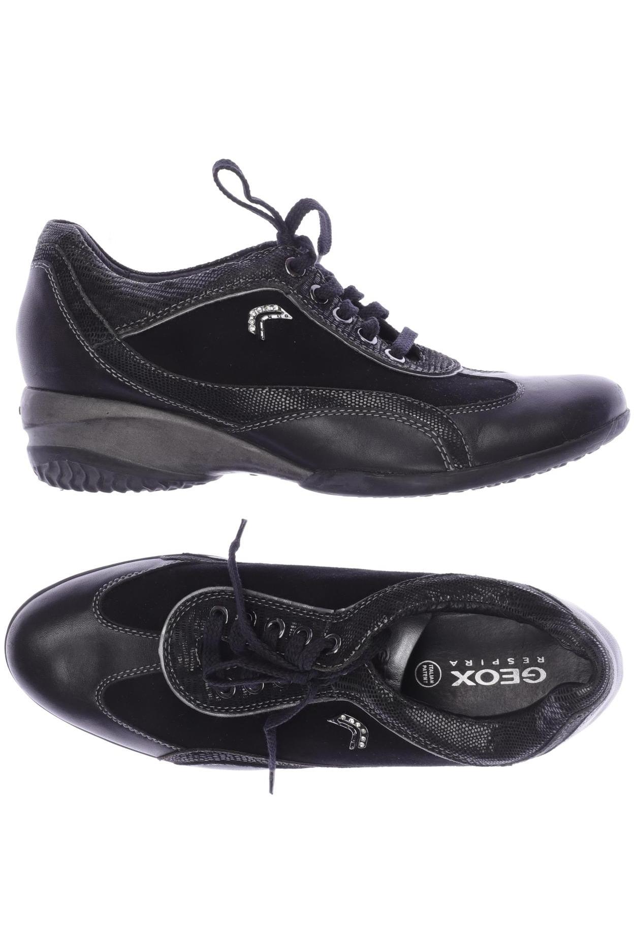 

Geox Damen Halbschuh, schwarz