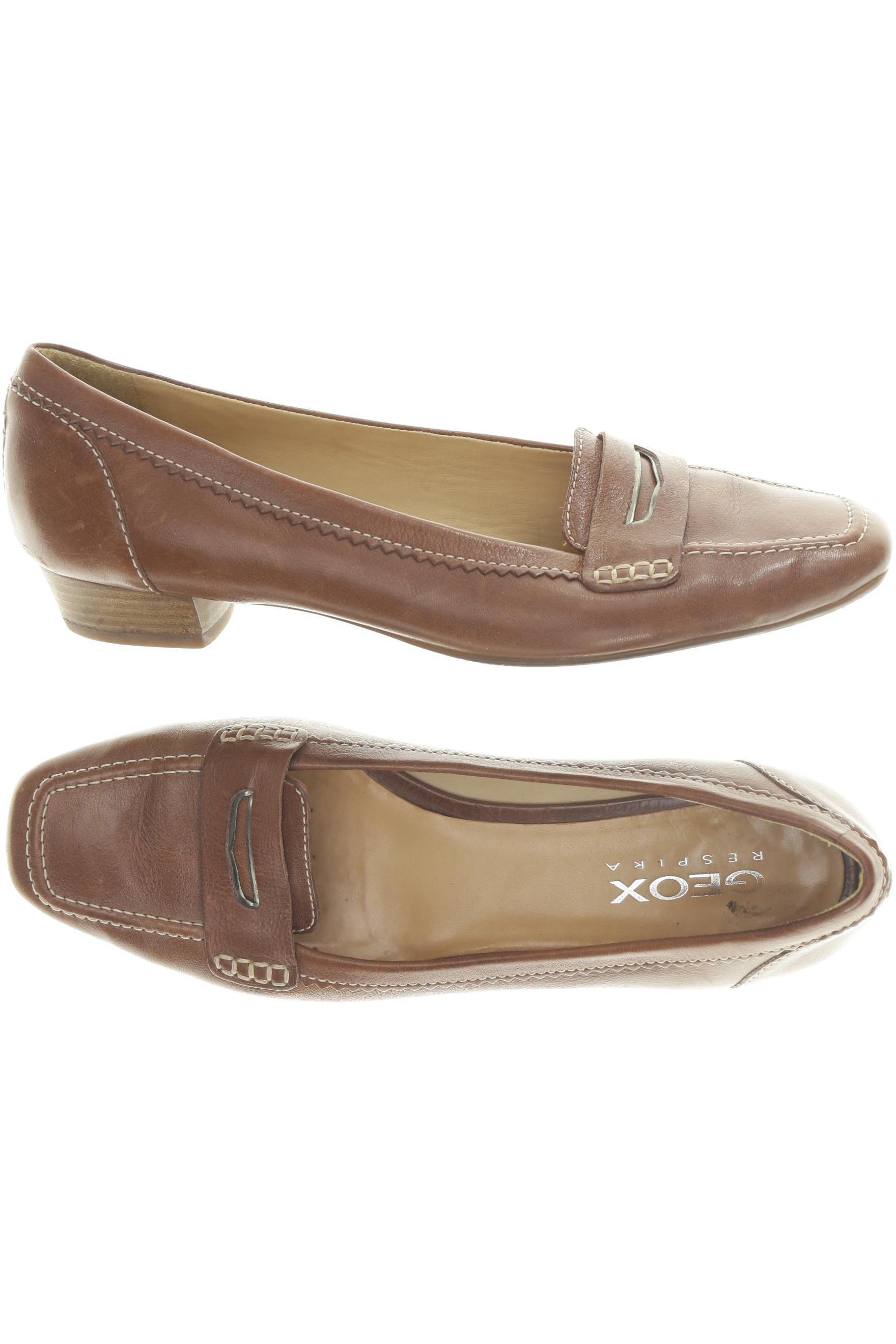 

Geox Damen Halbschuh, braun, Gr. 39.5