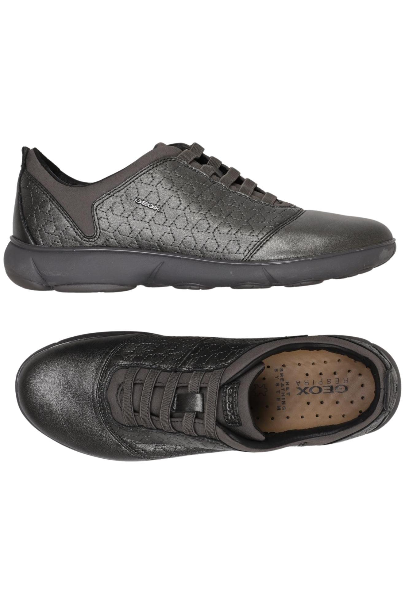 

Geox Damen Halbschuh, silber, Gr. 38