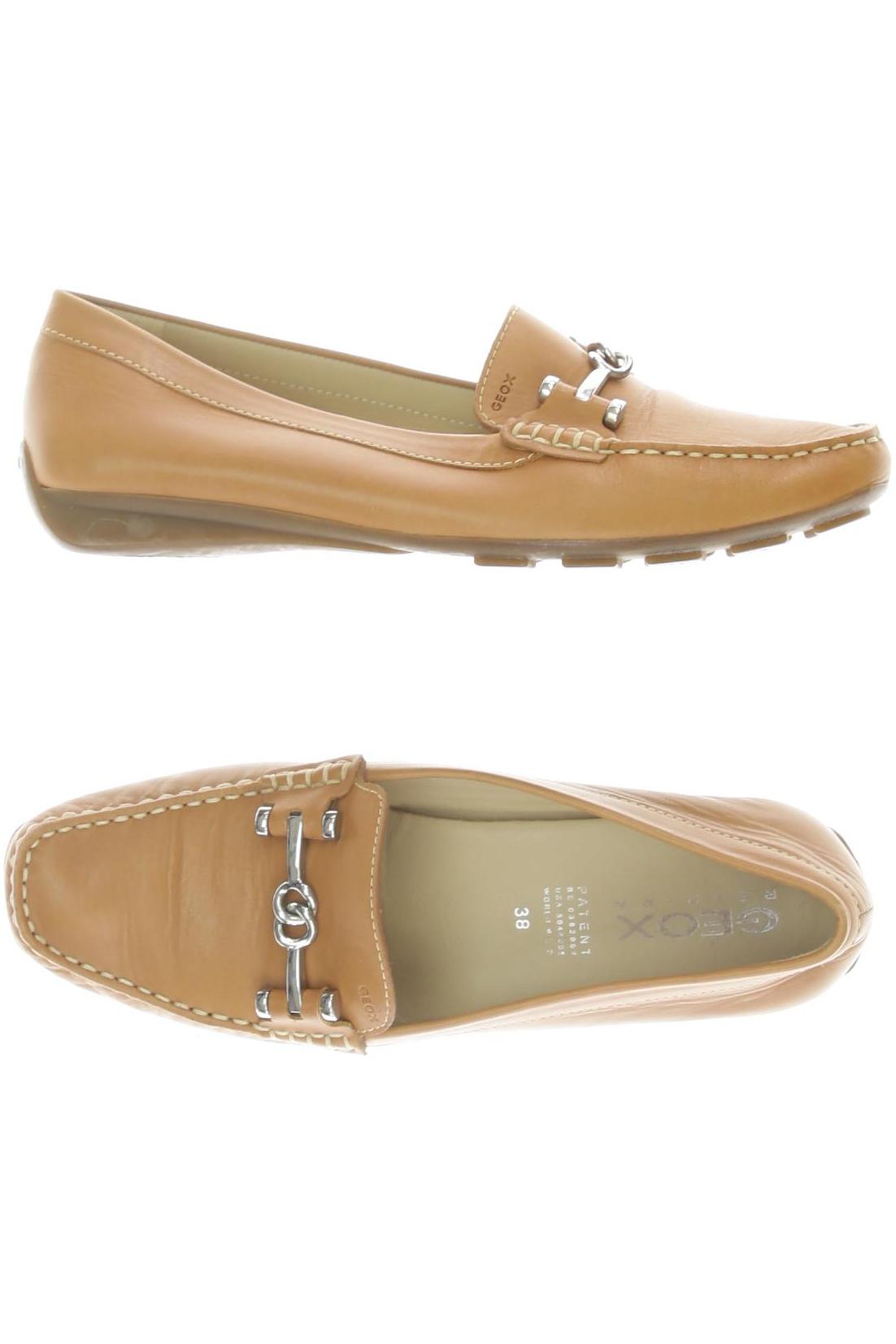 

Geox Damen Halbschuh, orange, Gr. 38