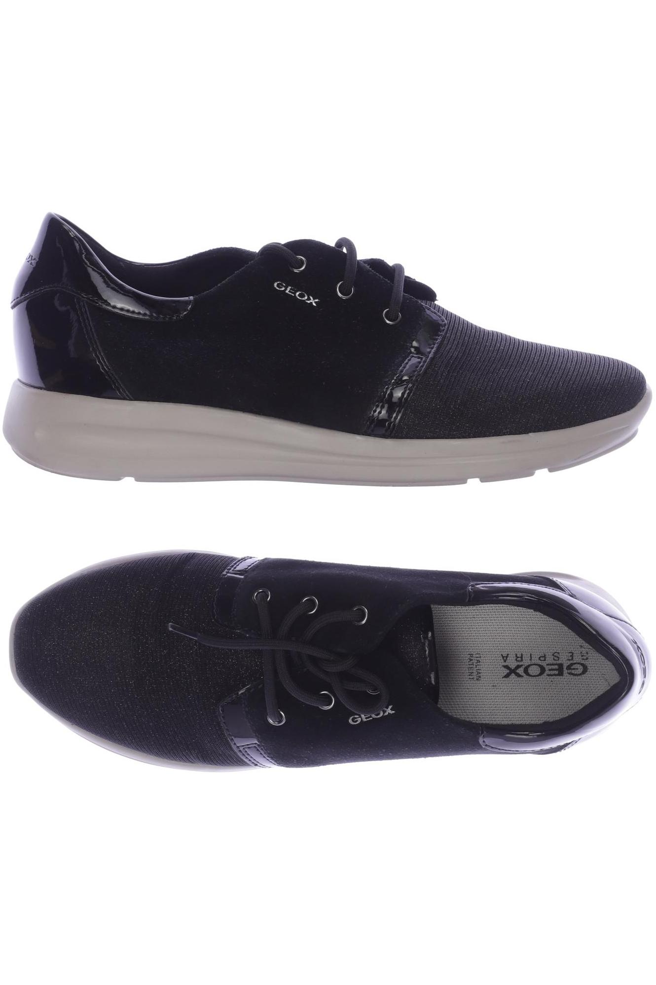 

Geox Damen Halbschuh, schwarz