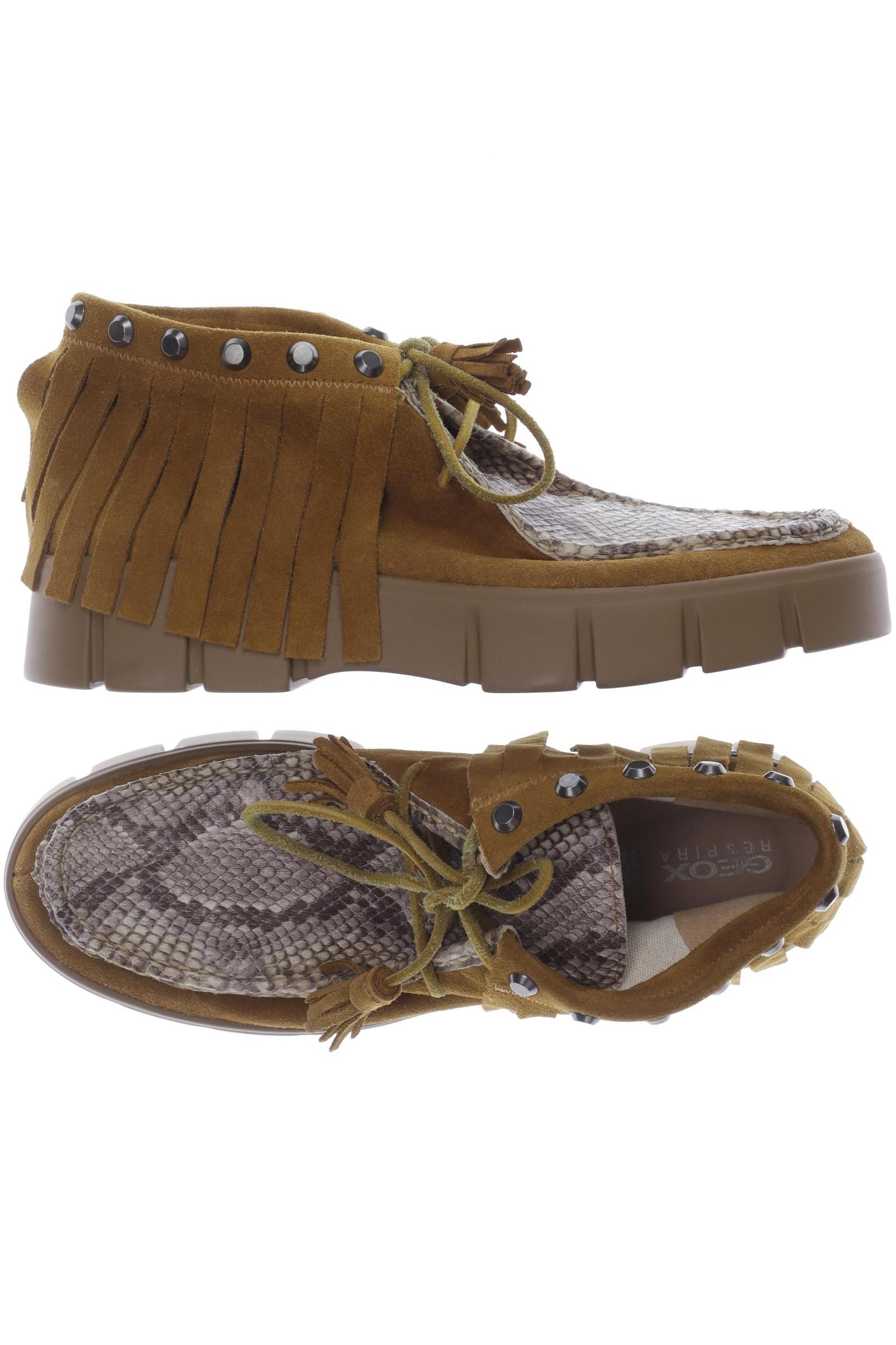 

Geox Damen Halbschuh, braun, Gr. 39.5