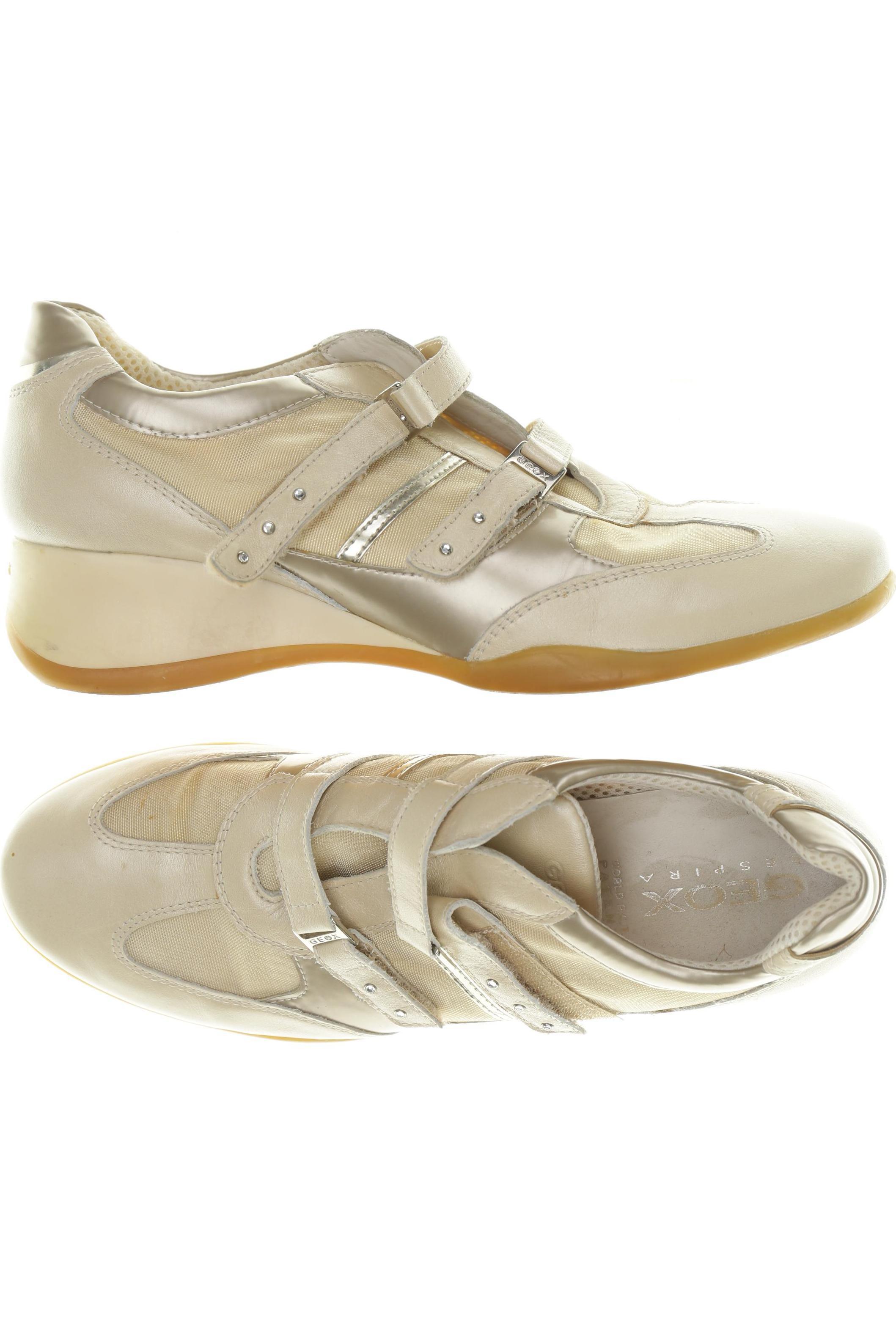 

Geox Damen Halbschuh, beige, Gr. 40
