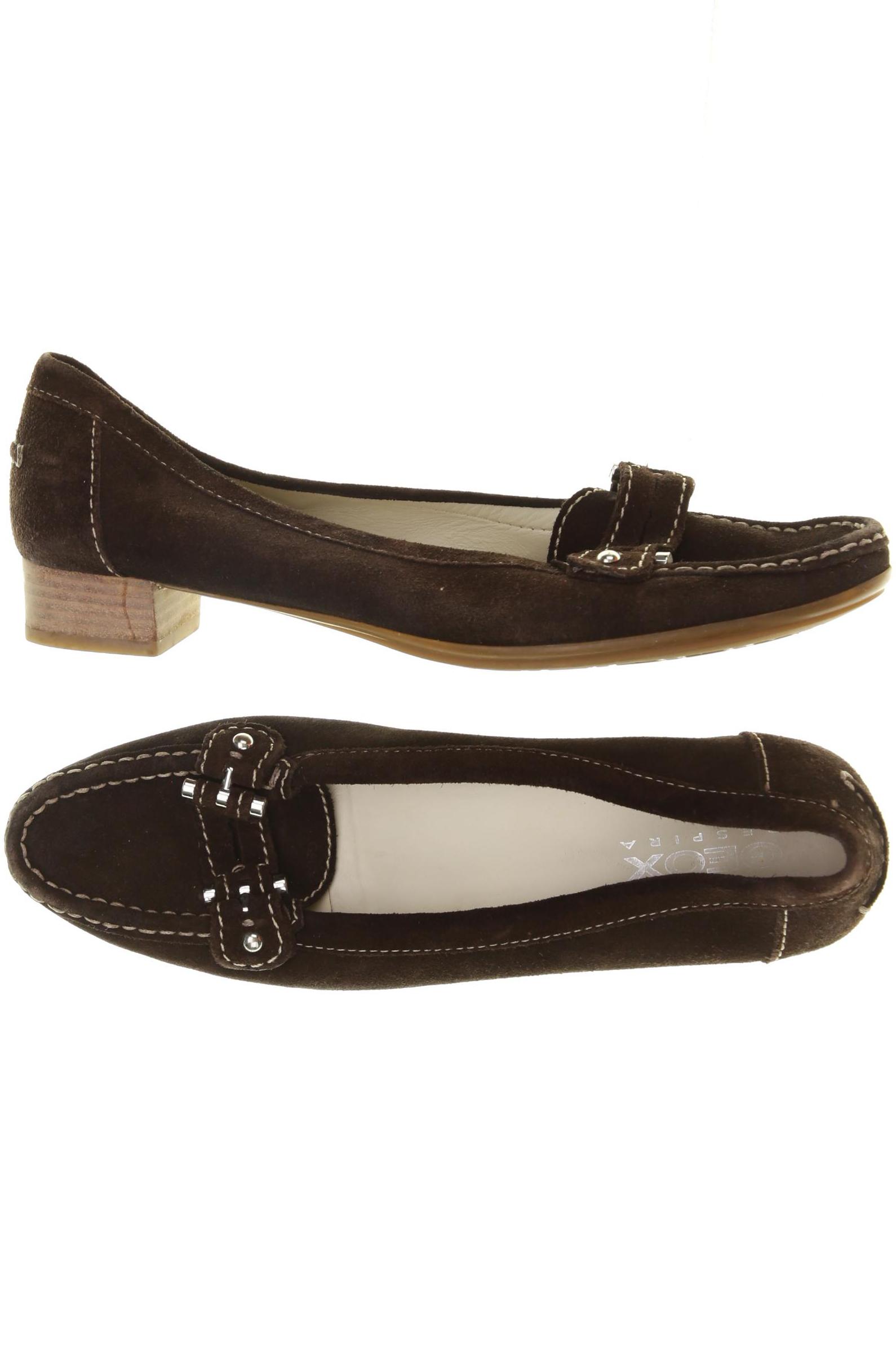 

Geox Damen Halbschuh, braun, Gr. 40