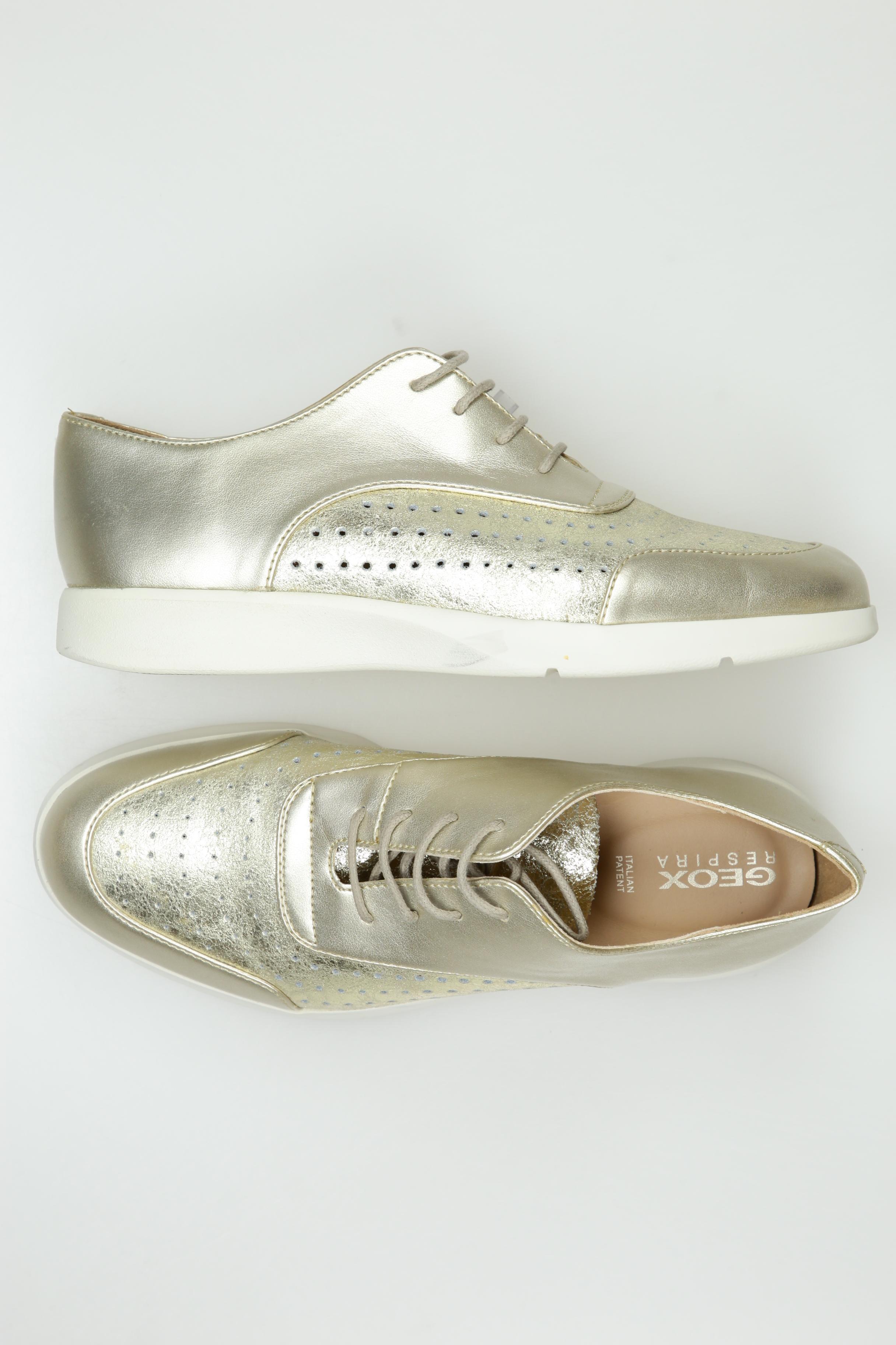 

Geox Damen Halbschuh, beige, Gr. 35