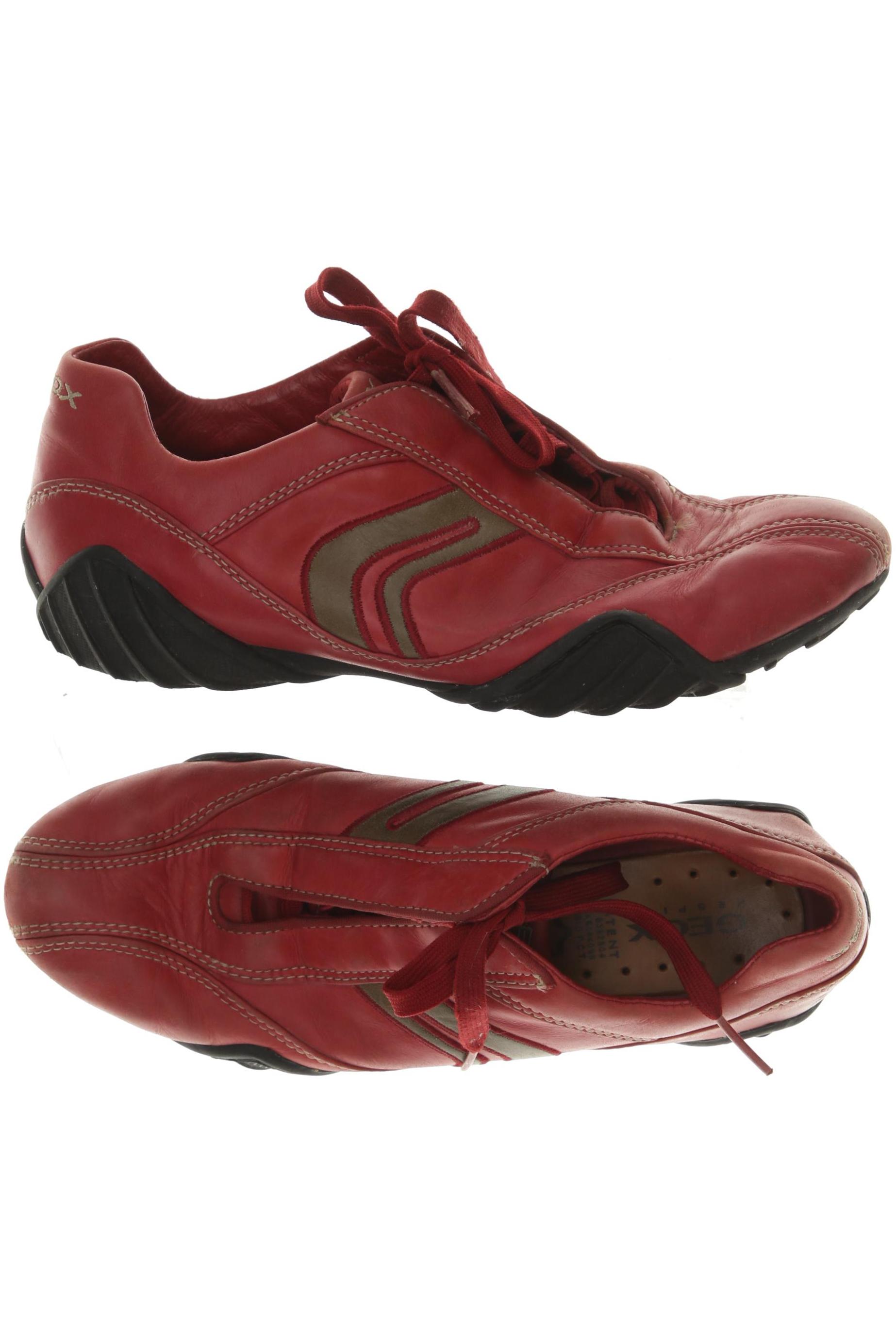 

Geox Damen Halbschuh, rot, Gr. 37
