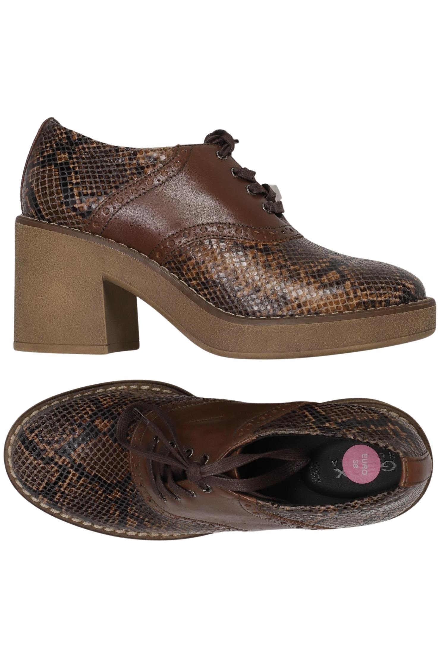 

Geox Damen Halbschuh, braun, Gr. 38