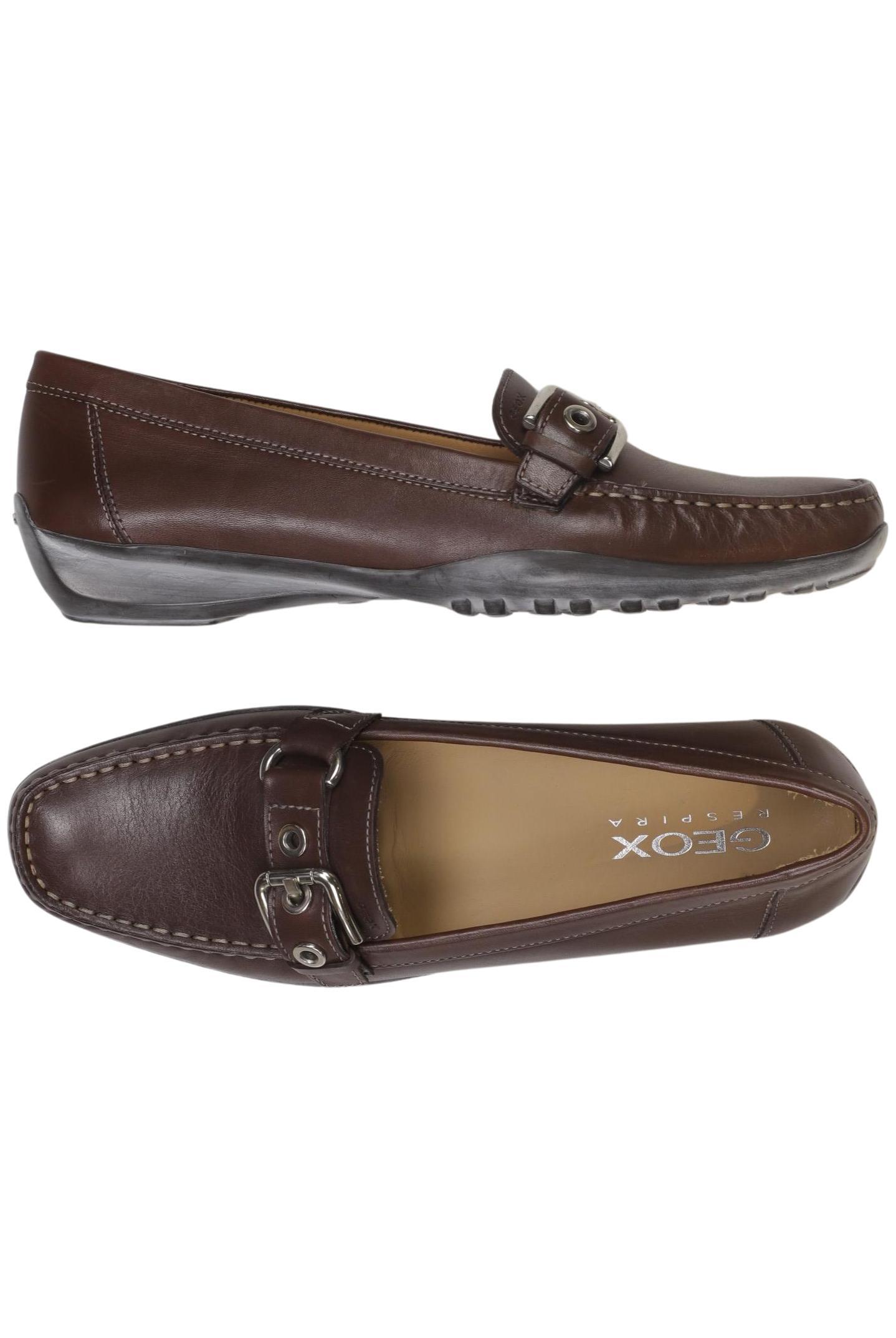 

Geox Damen Halbschuh, braun, Gr. 38