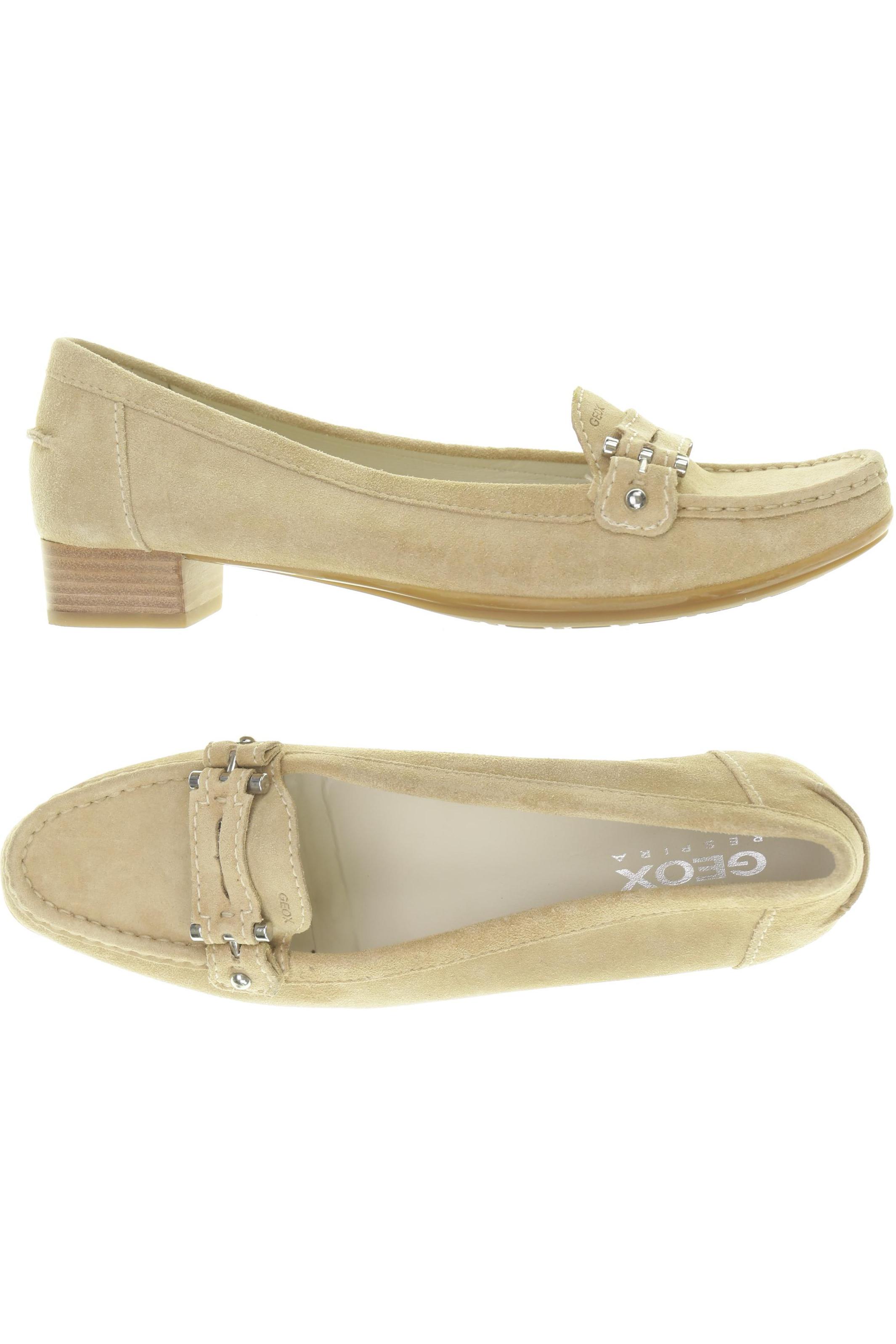 

Geox Damen Halbschuh, beige, Gr. 41