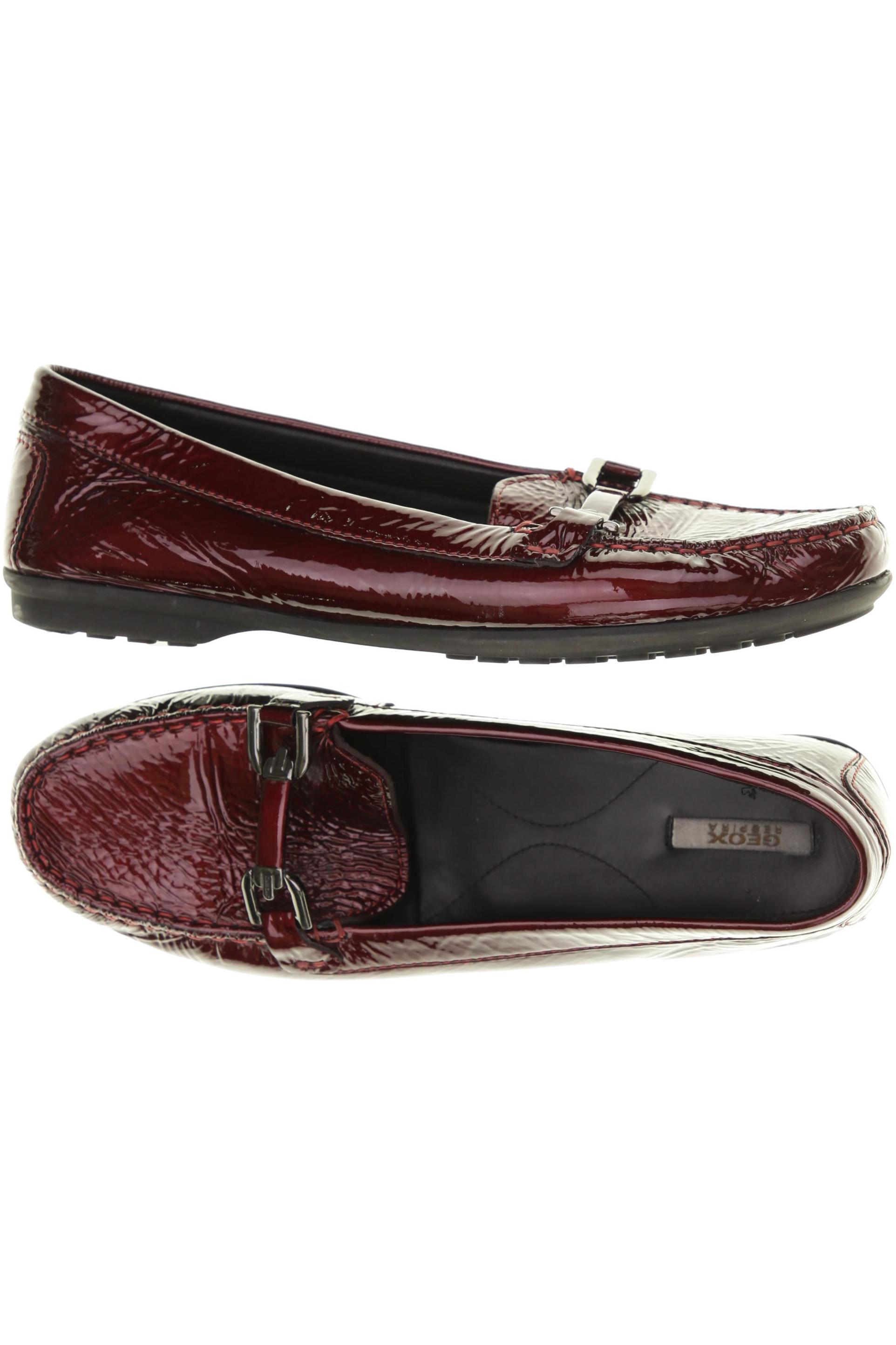 

Geox Damen Halbschuh, rot, Gr. 38