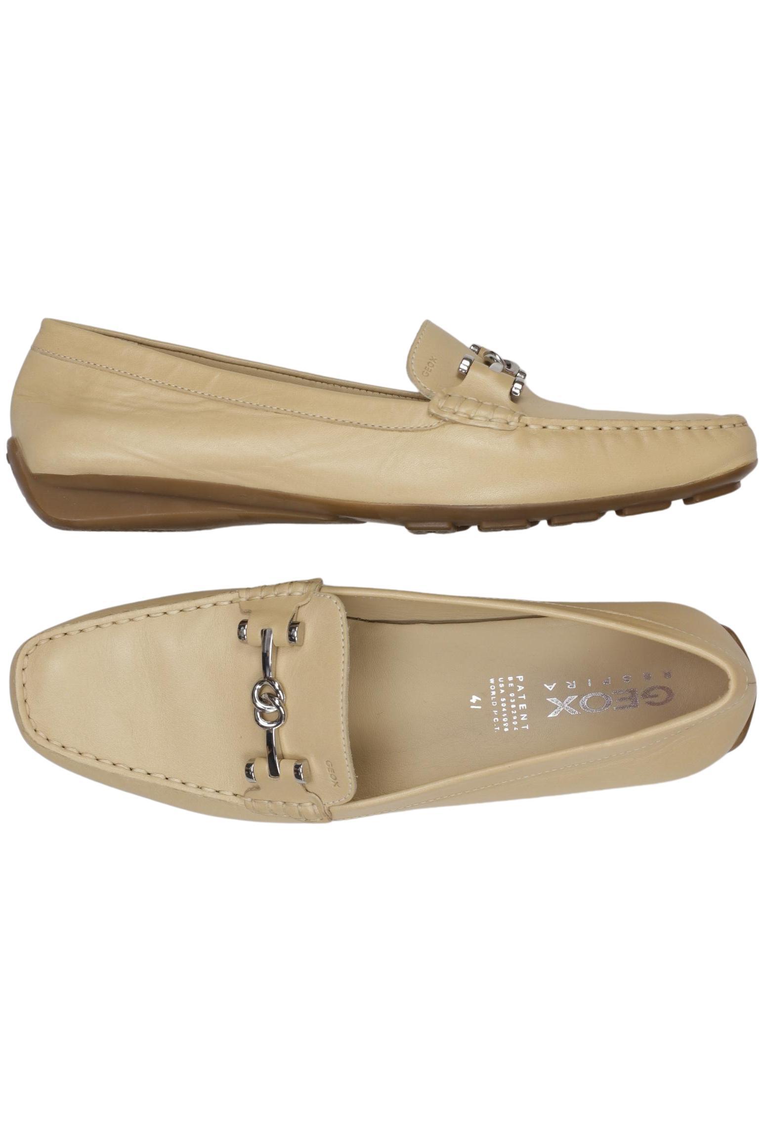 

Geox Damen Halbschuh, beige, Gr. 41