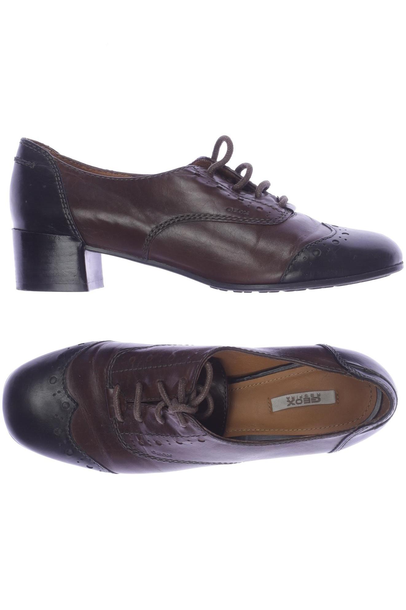 

Geox Damen Halbschuh, braun, Gr. 36.5