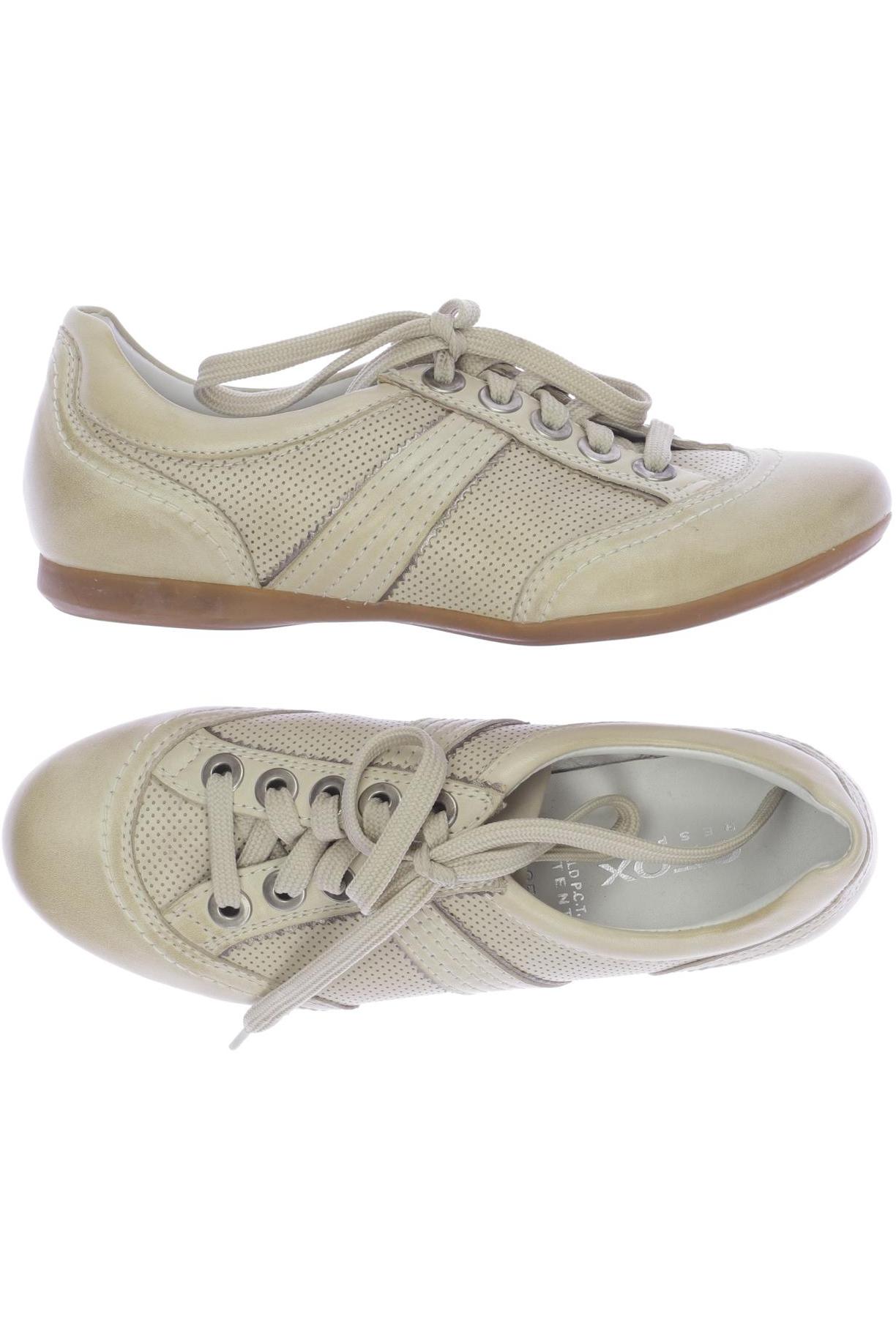 

Geox Damen Halbschuh, beige, Gr. 35