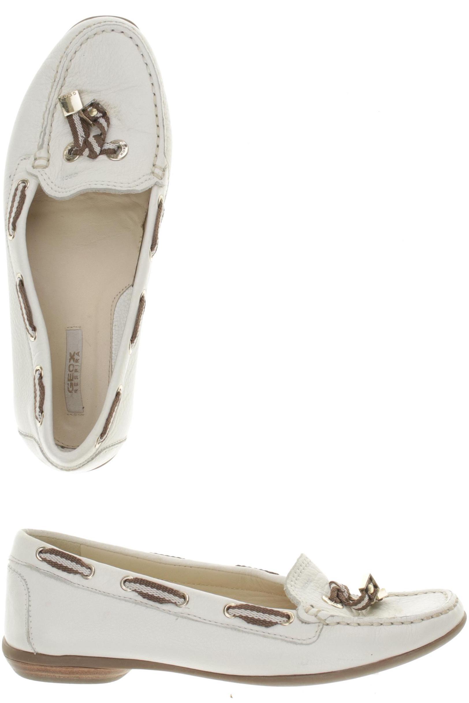 

Geox Damen Halbschuh, weiß, Gr. 36