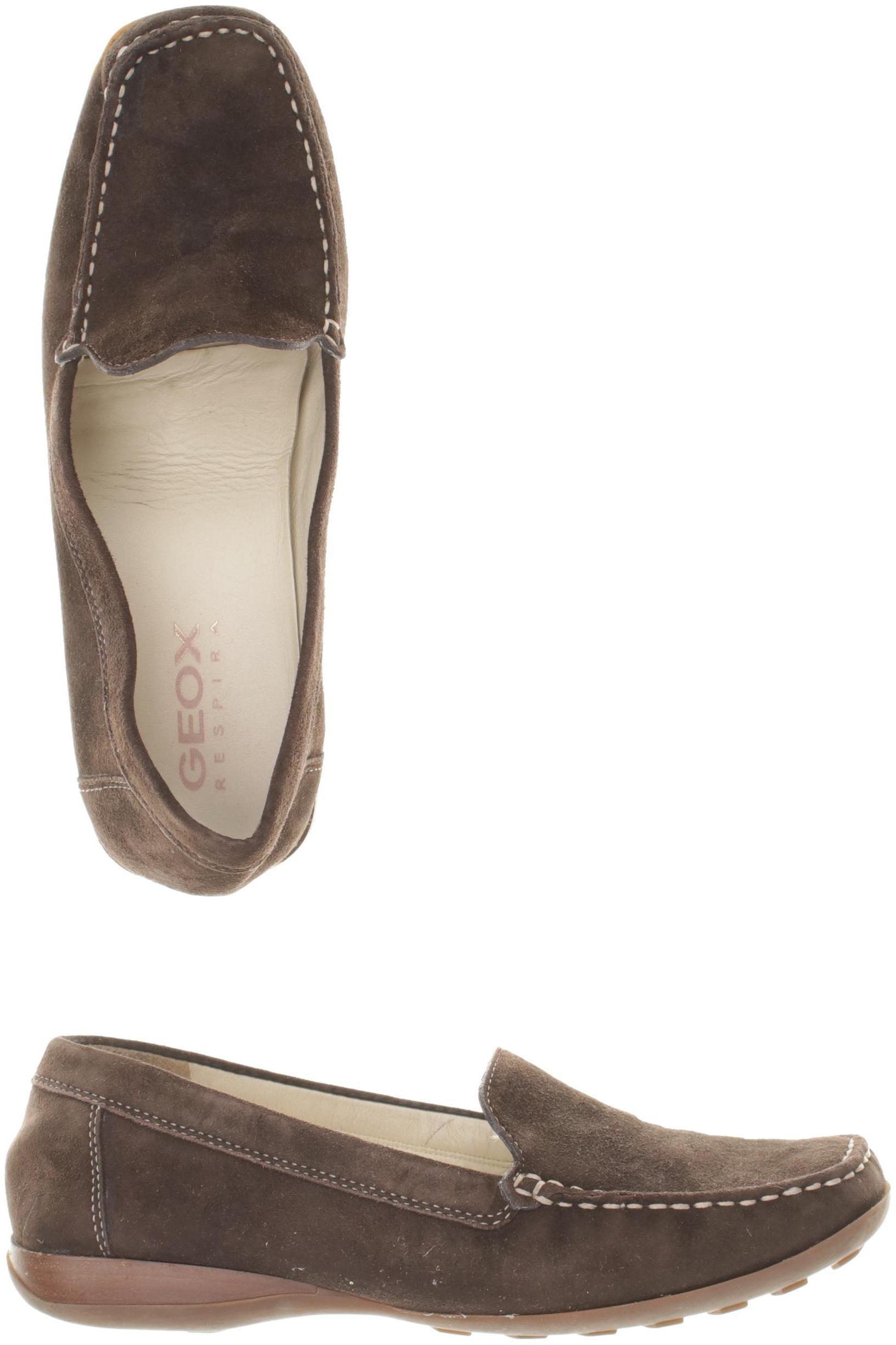 

Geox Damen Halbschuh, braun, Gr. 38