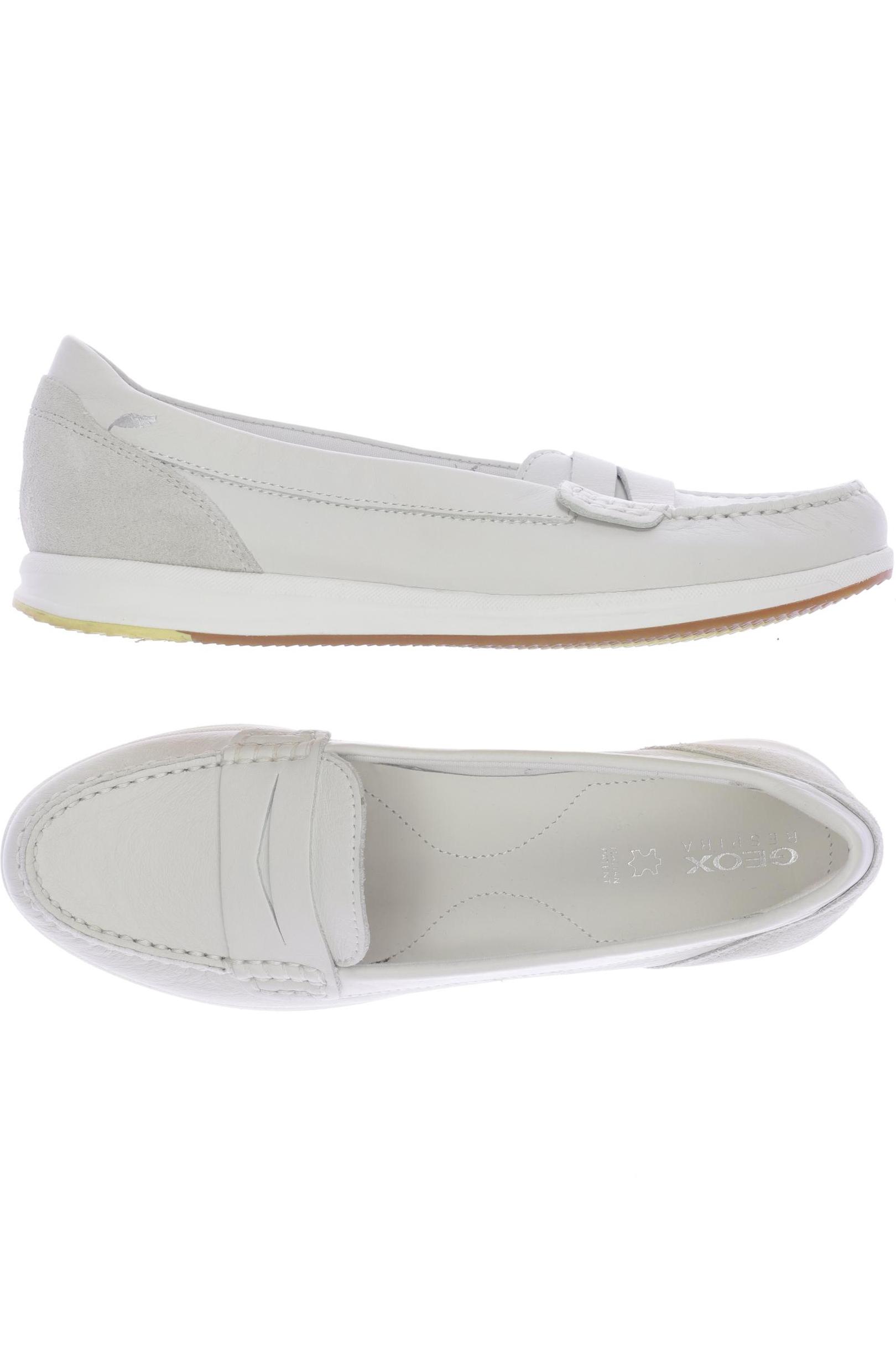 

Geox Damen Halbschuh, weiß, Gr. 39