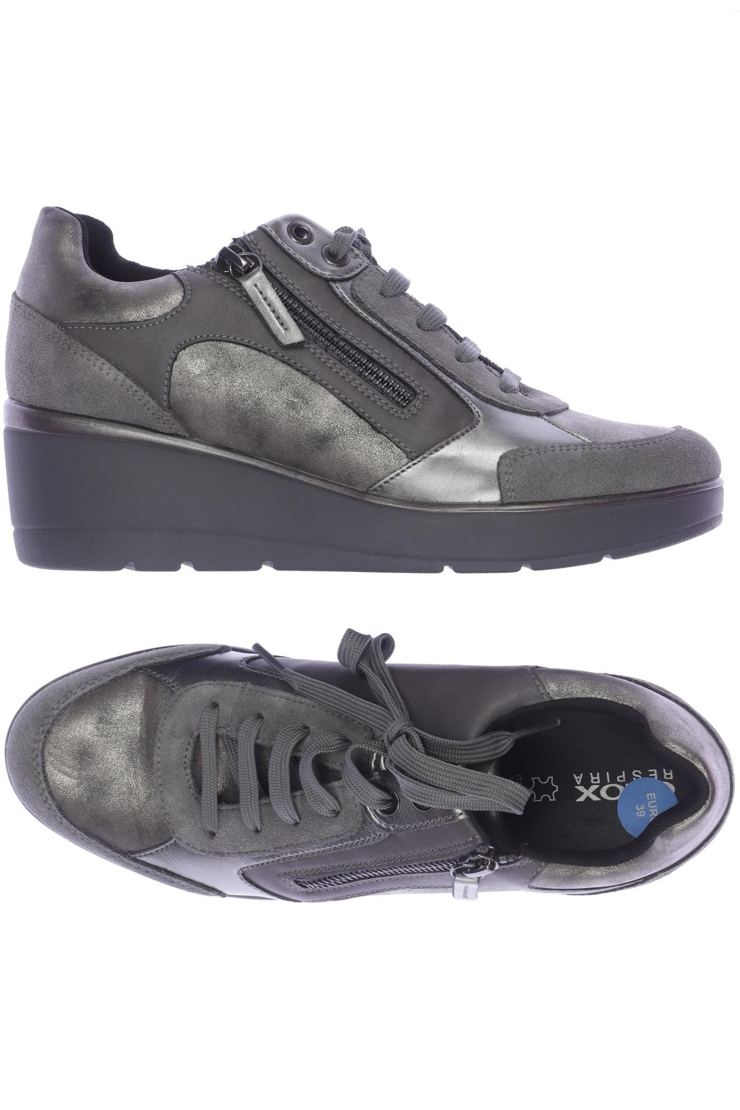 

Geox Damen Halbschuh, grau, Gr. 39