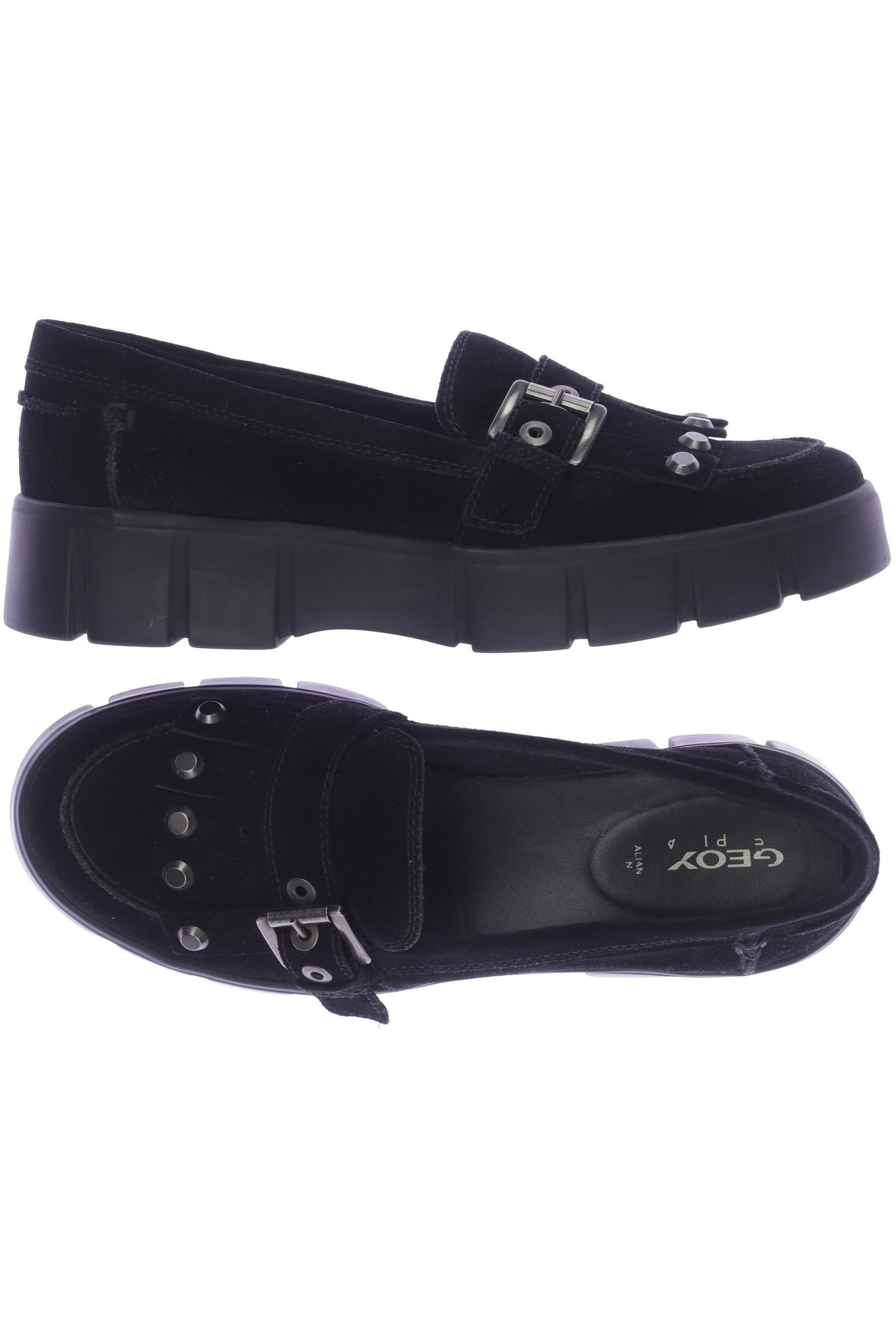 

Geox Damen Halbschuh, schwarz