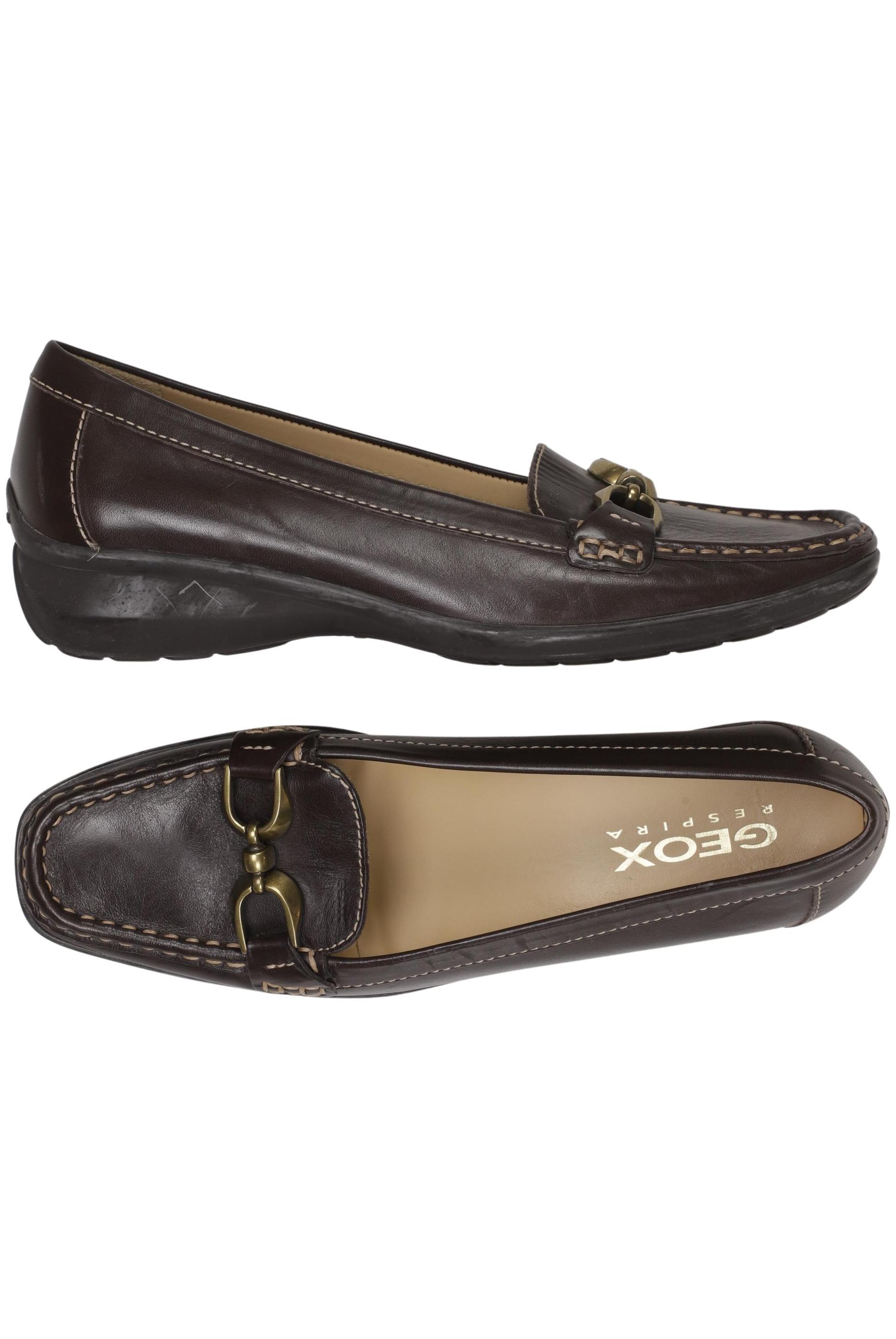 

Geox Damen Halbschuh, braun, Gr. 38