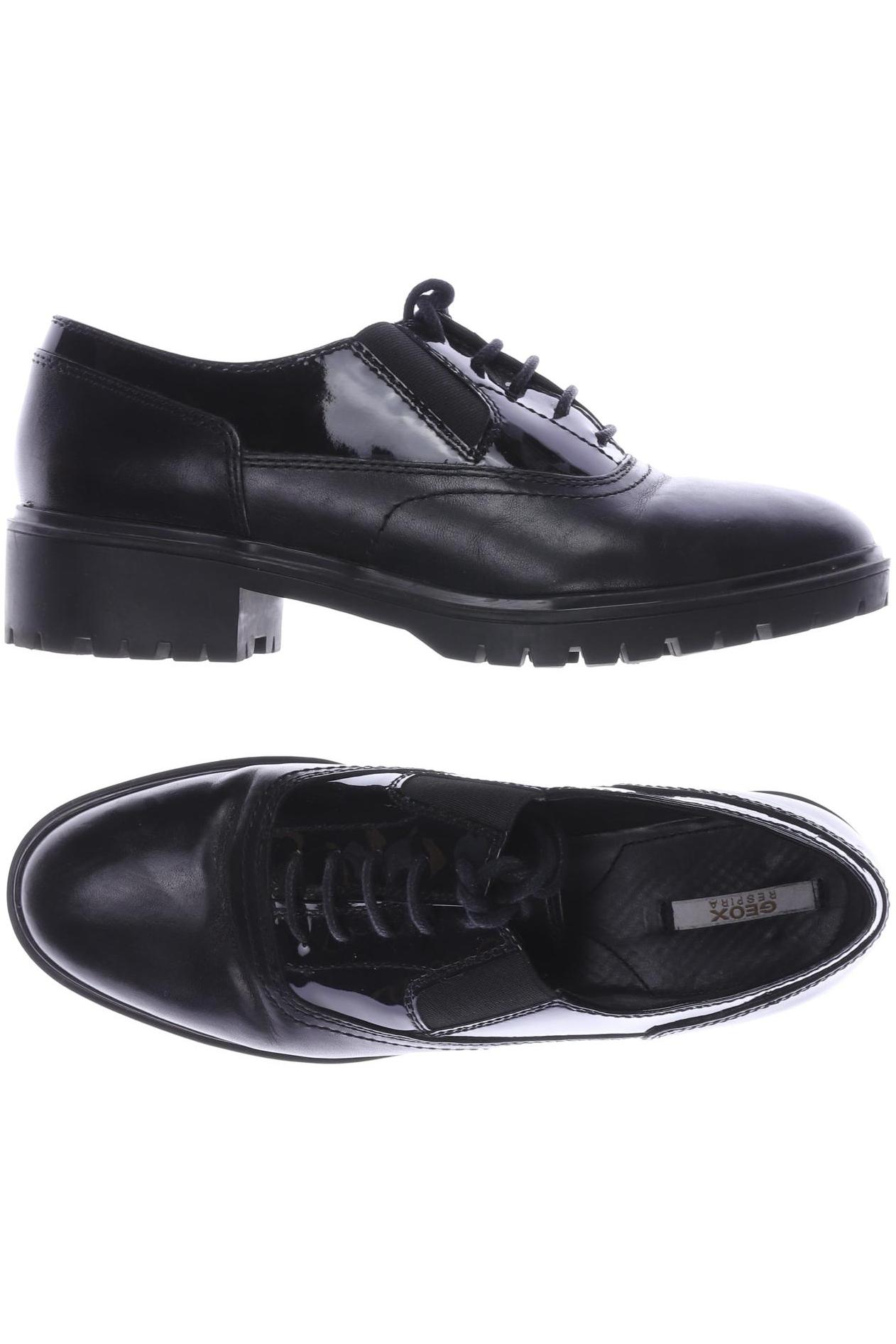 

Geox Damen Halbschuh, schwarz