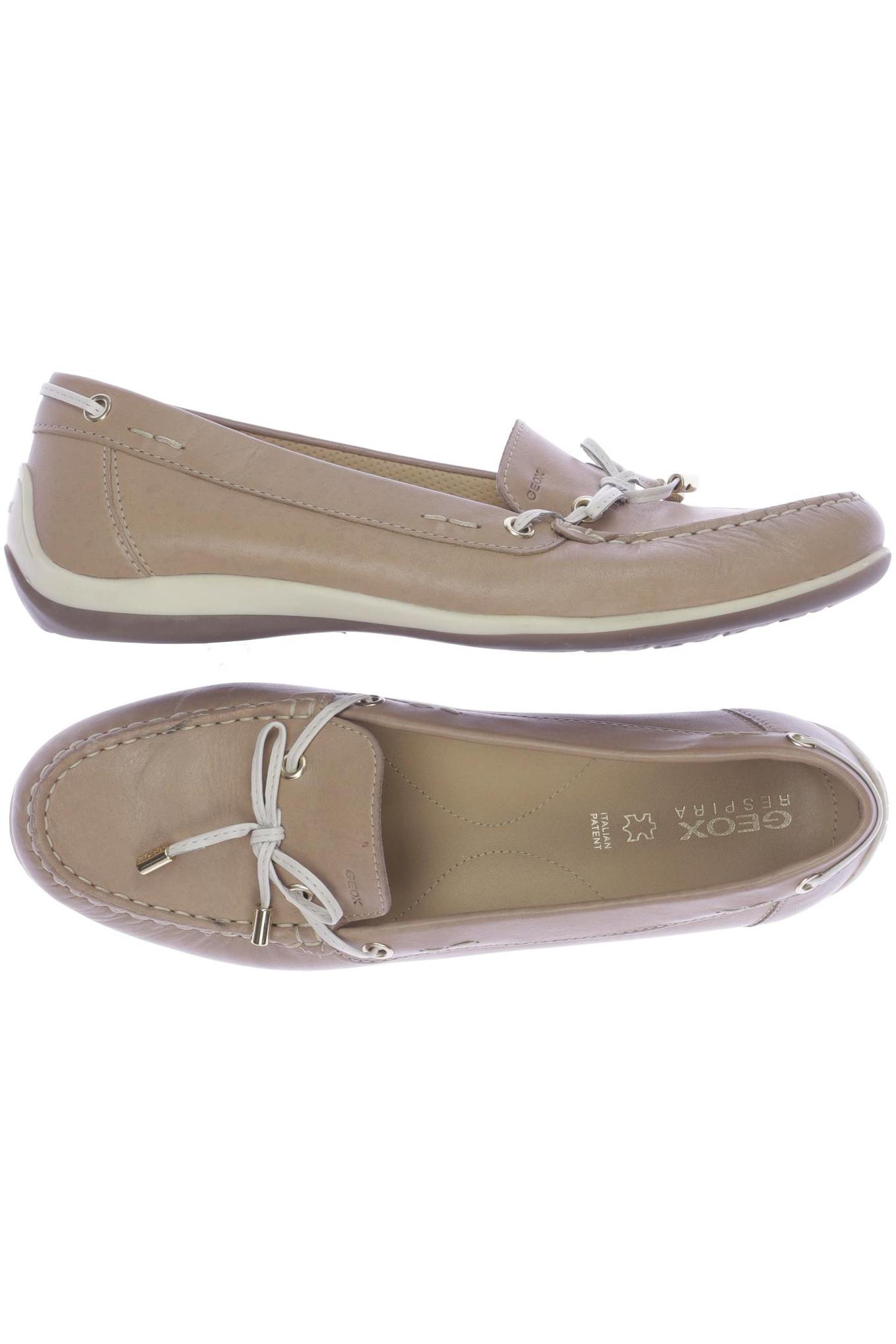 

Geox Damen Halbschuh, beige, Gr. 39