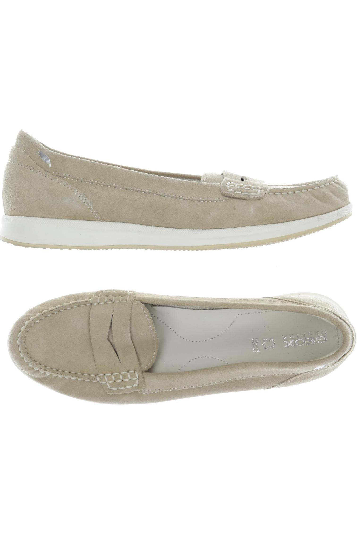 

Geox Damen Halbschuh, beige, Gr. 41