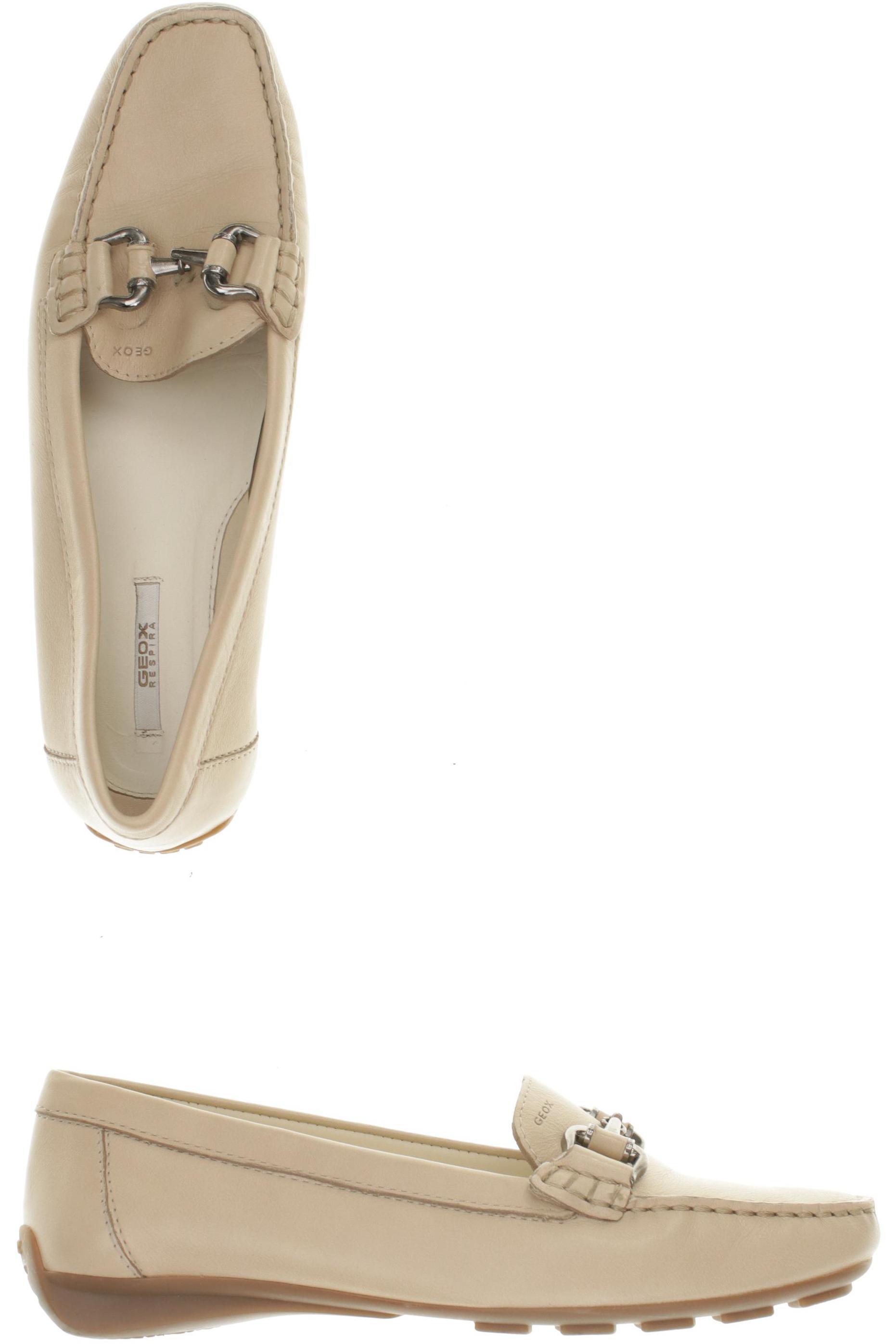 

Geox Damen Halbschuh, beige, Gr. 37