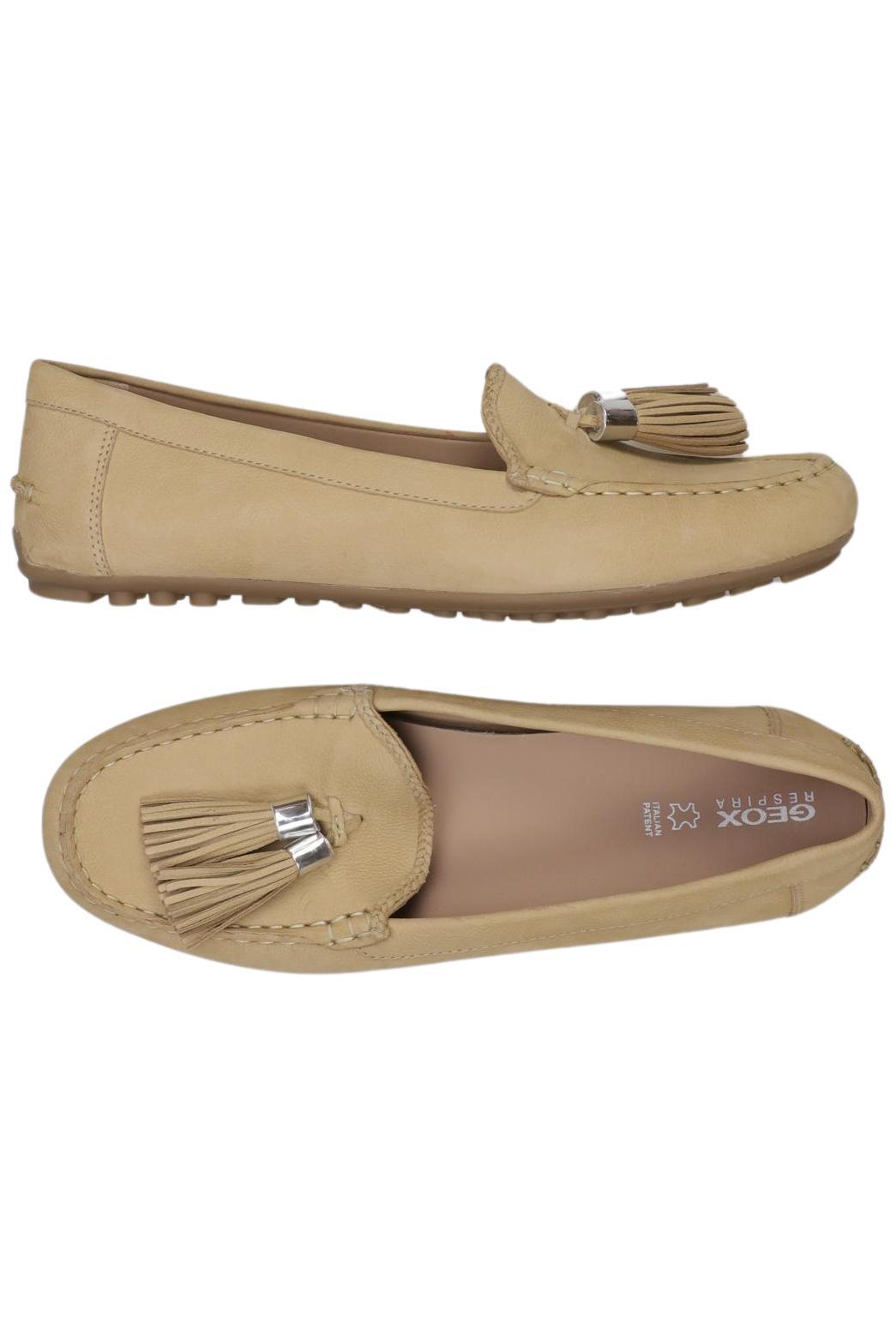 

Geox Damen Halbschuh, beige, Gr. 41