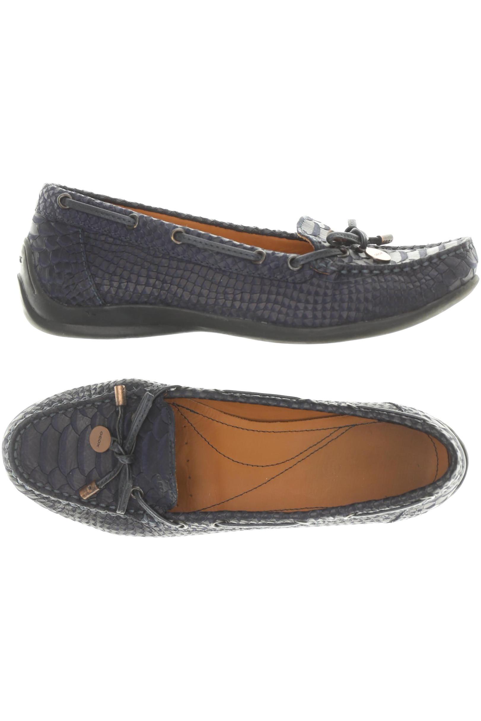 

Geox Damen Halbschuh, blau, Gr. 38.5