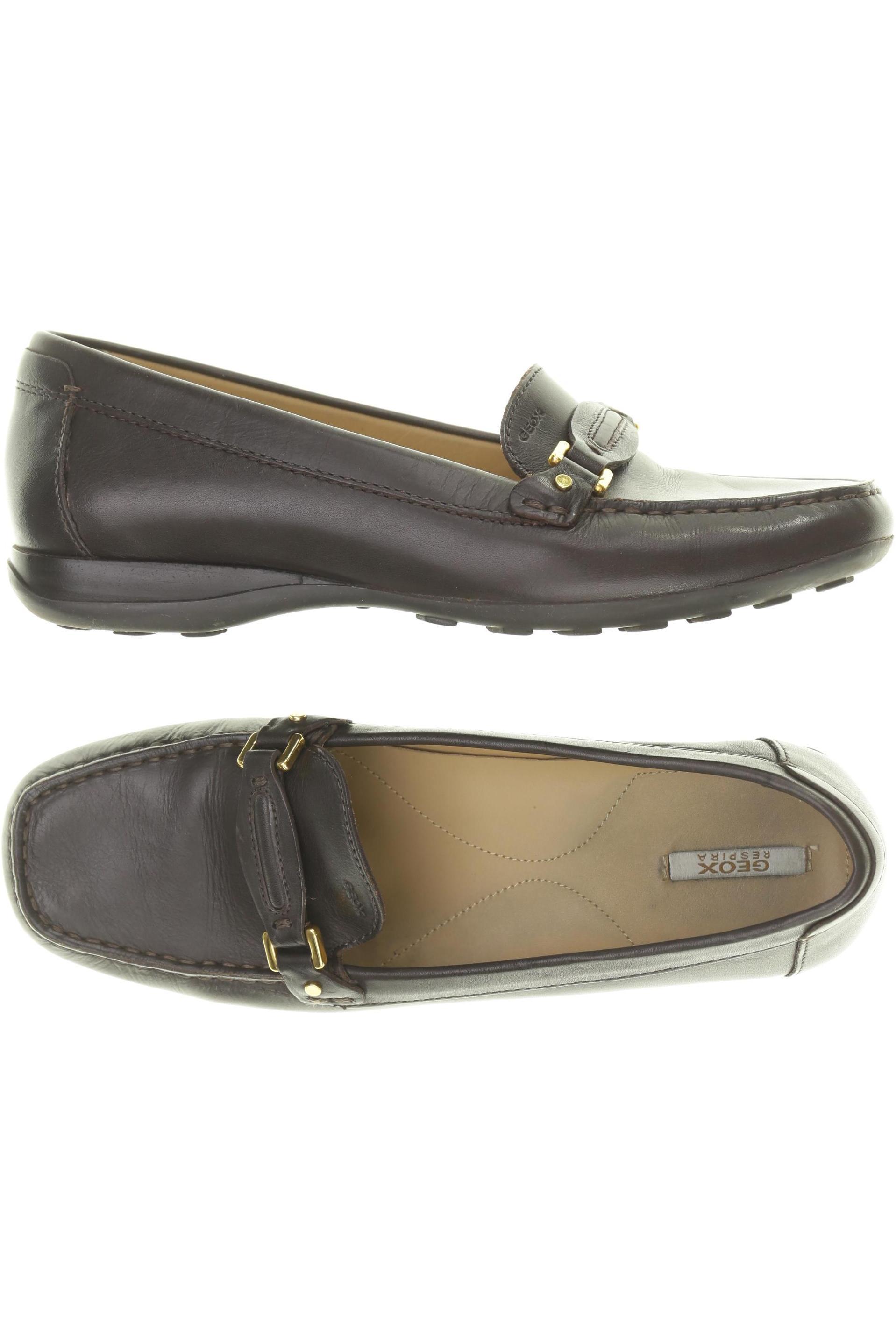 

Geox Damen Halbschuh, braun, Gr. 38.5