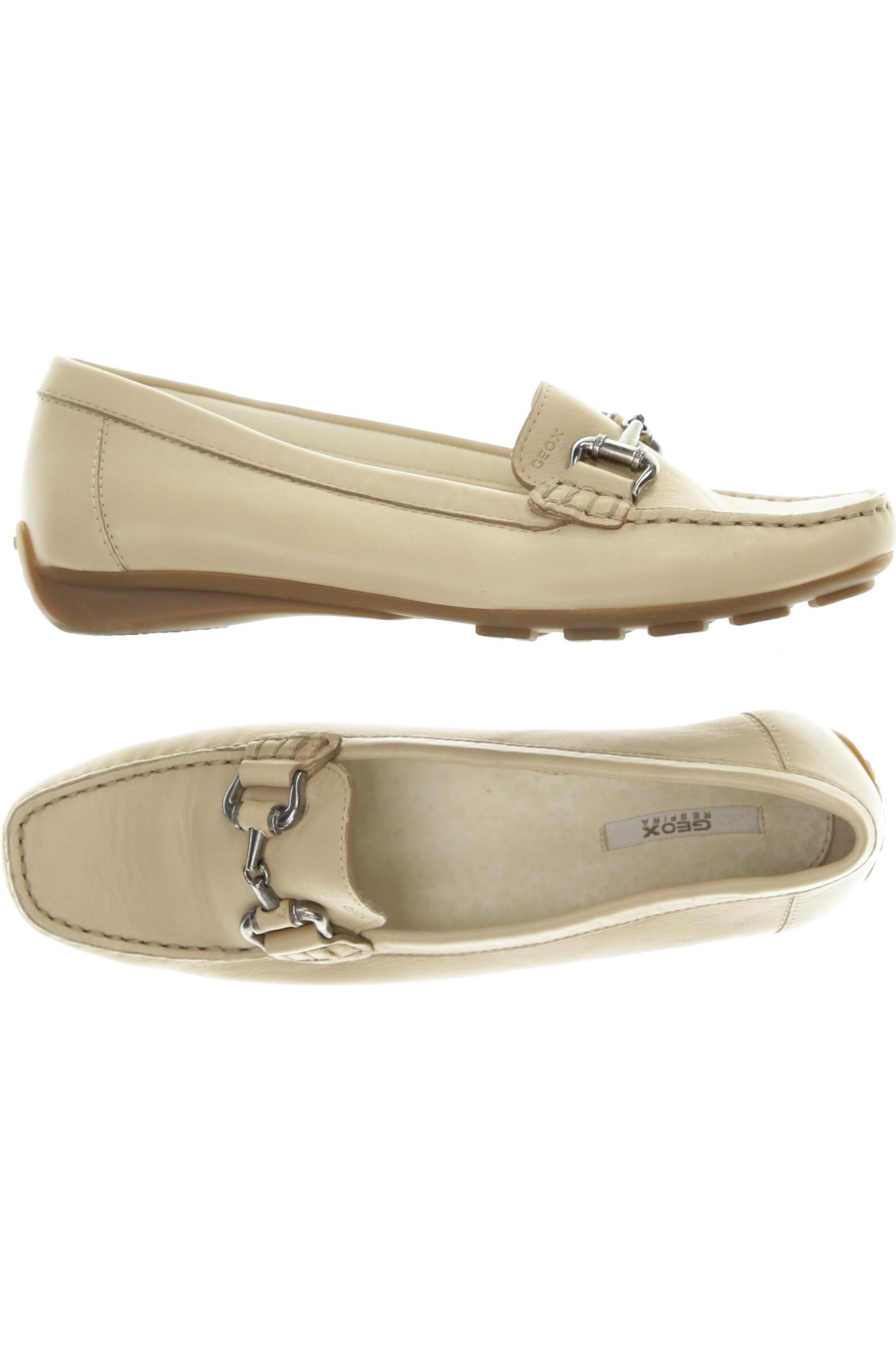

Geox Damen Halbschuh, beige, Gr. 37
