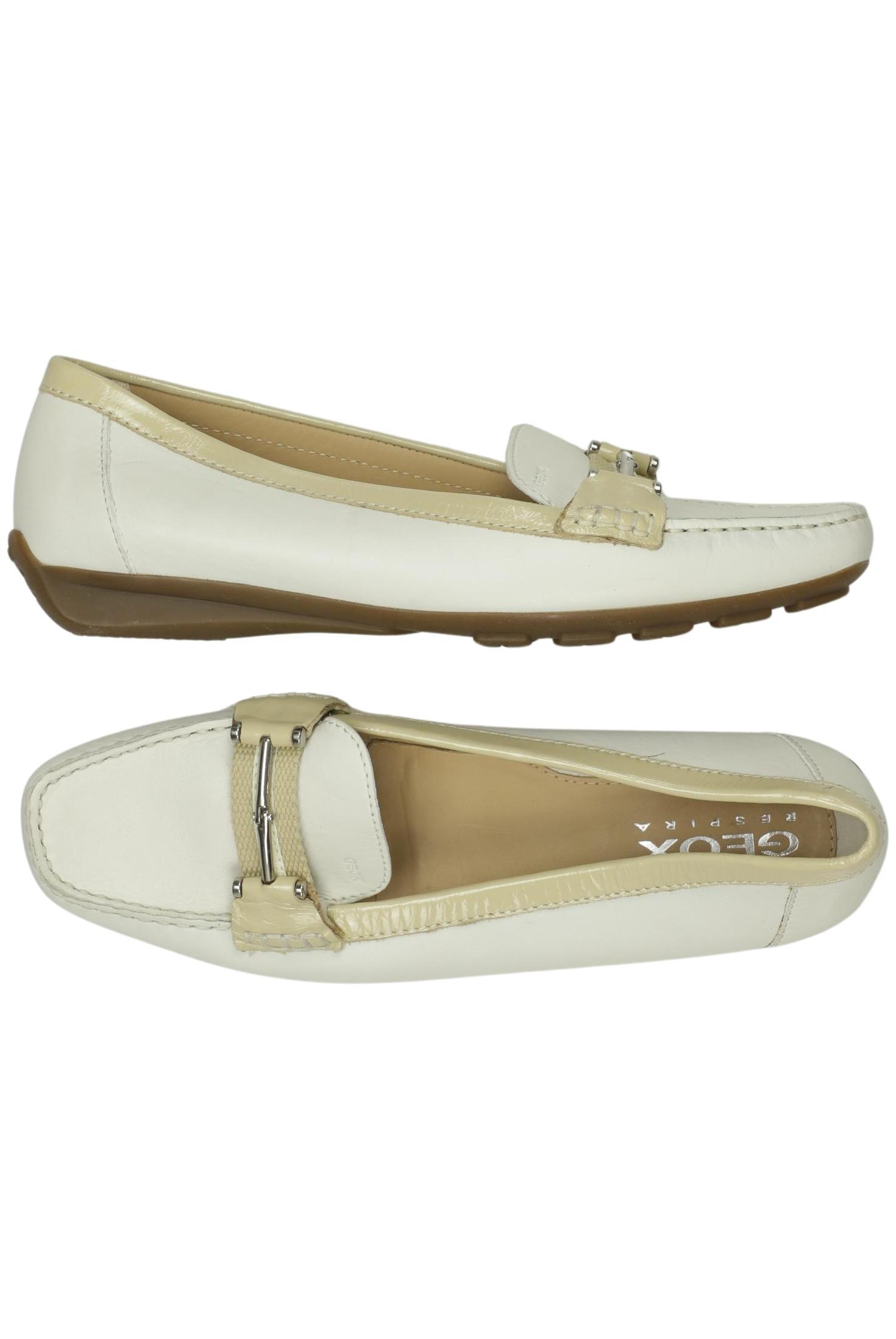 

Geox Damen Halbschuh, weiß, Gr. 38