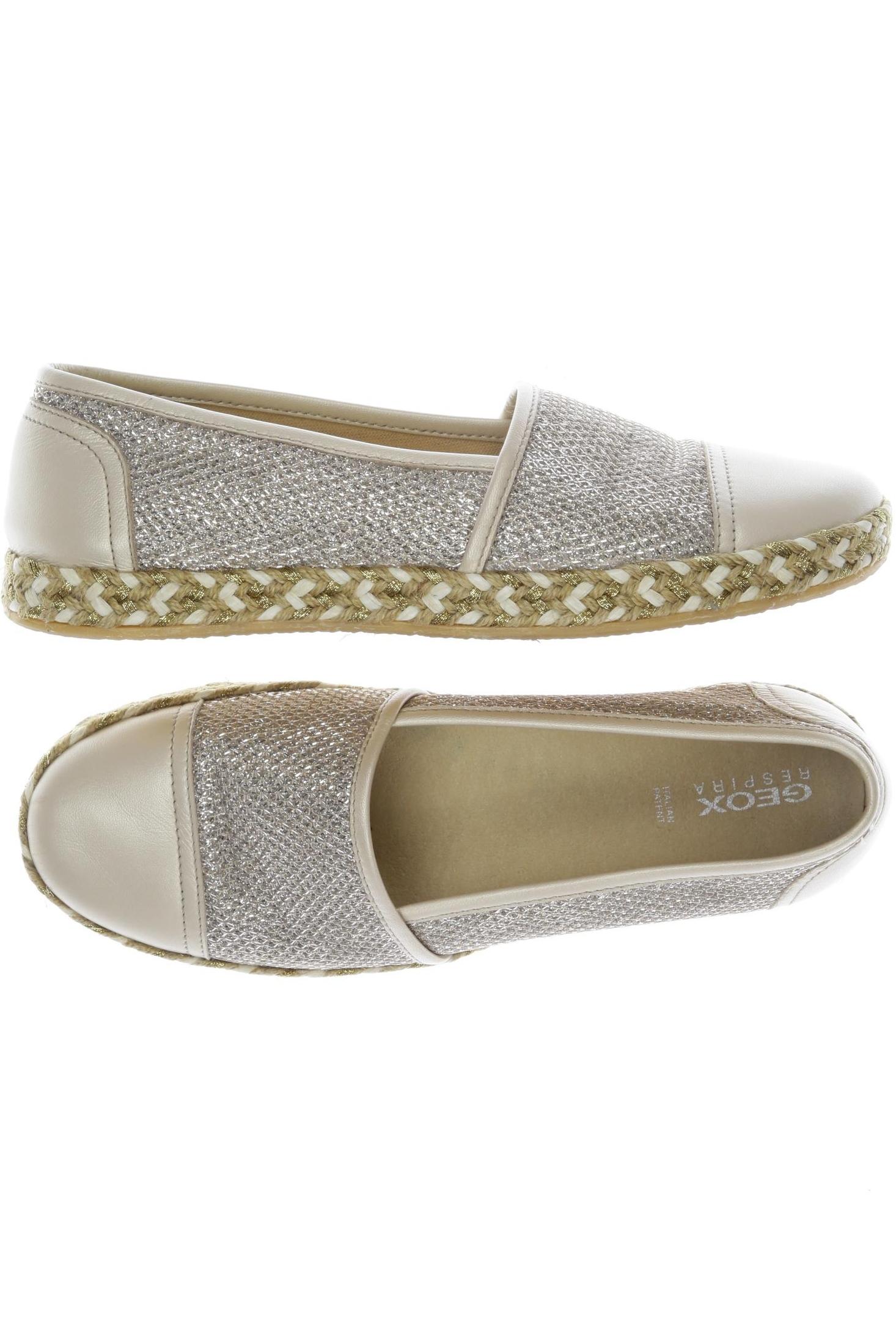 

Geox Damen Halbschuh, beige, Gr. 38