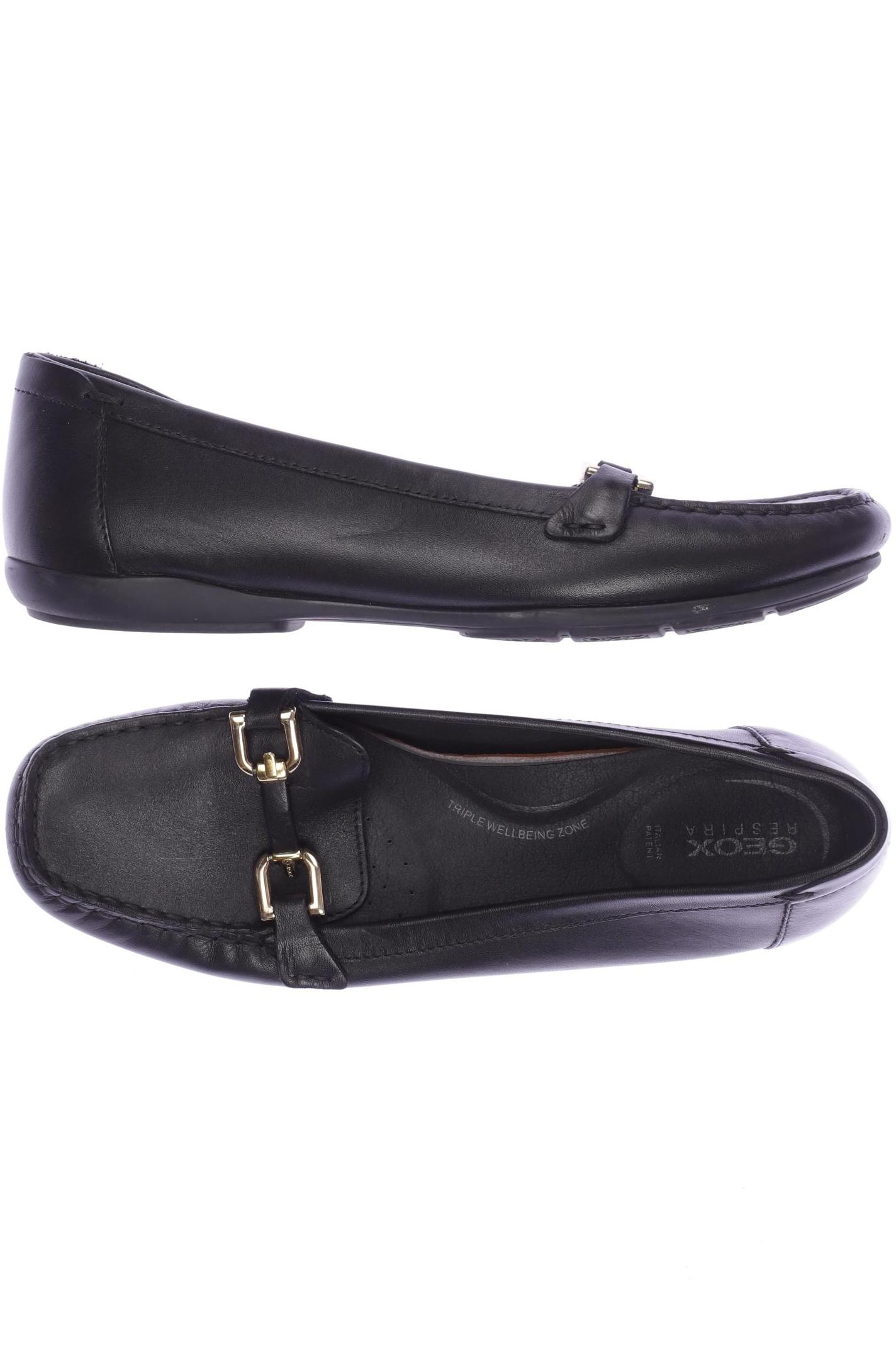 

Geox Damen Halbschuh, schwarz, Gr. 38