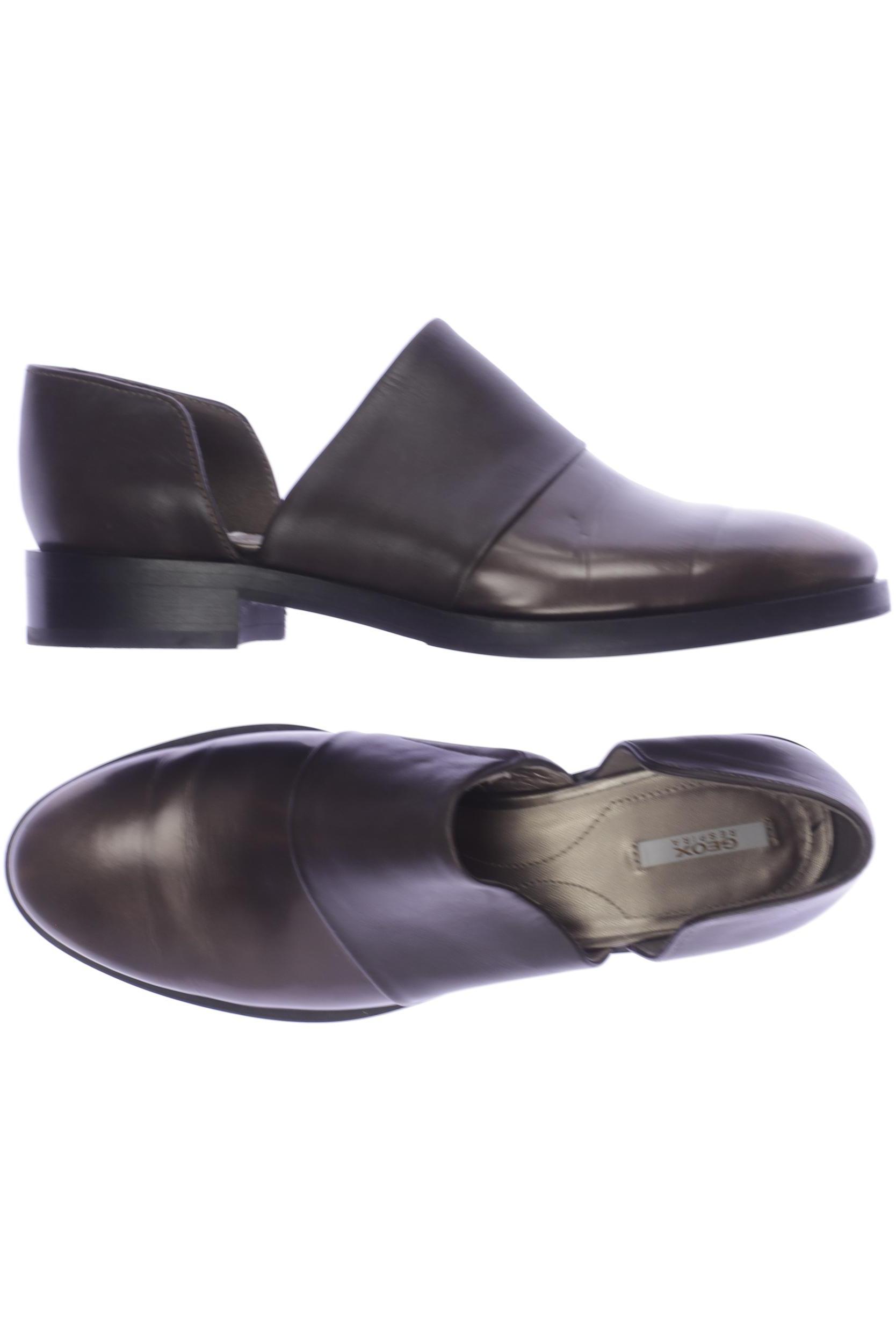 

Geox Damen Halbschuh, braun, Gr. 38.5