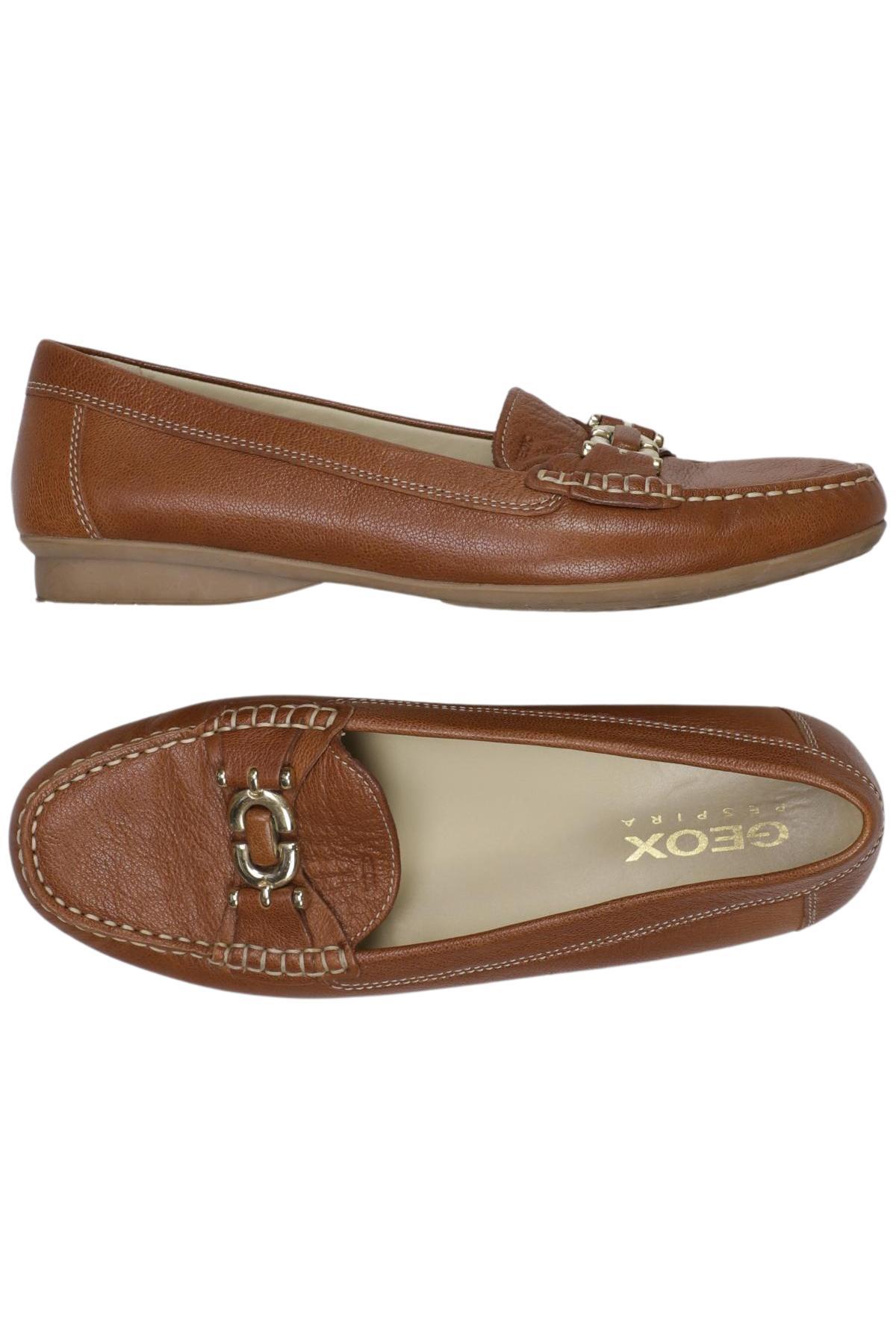 

Geox Damen Halbschuh, braun, Gr. 39