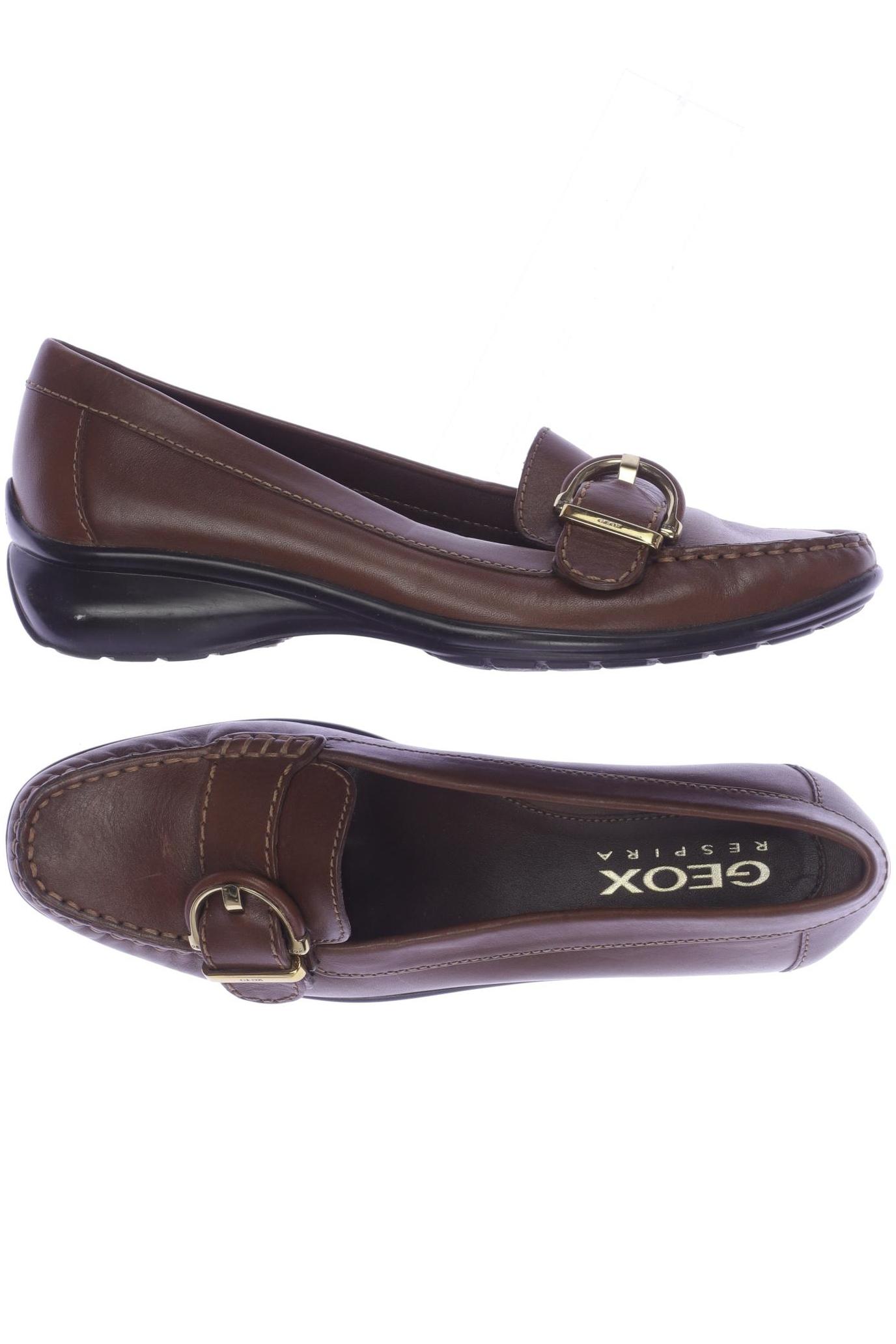 

Geox Damen Halbschuh, braun, Gr. 37