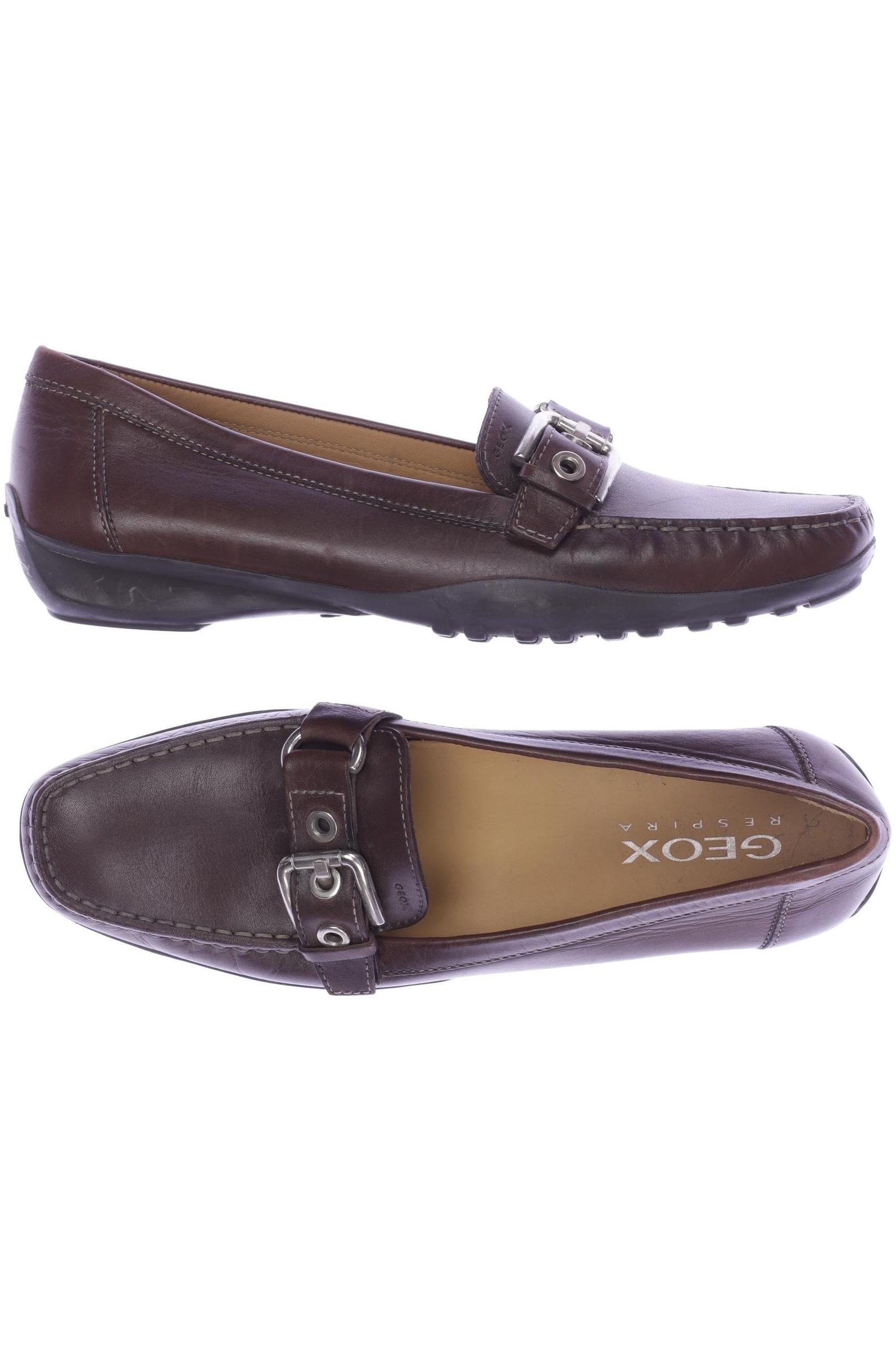 

Geox Damen Halbschuh, braun, Gr. 38