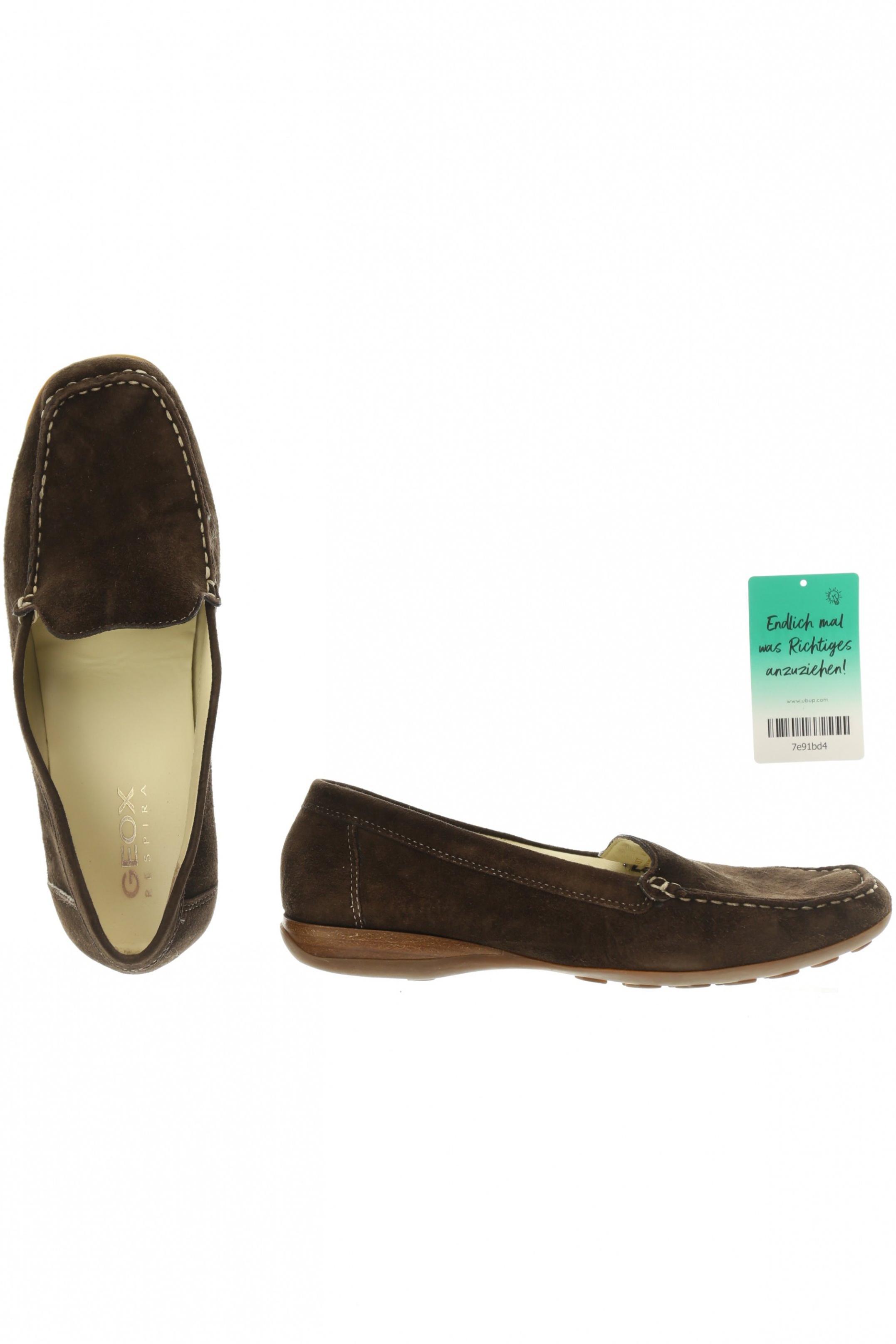 

Geox Damen Halbschuh, braun, Gr. 40