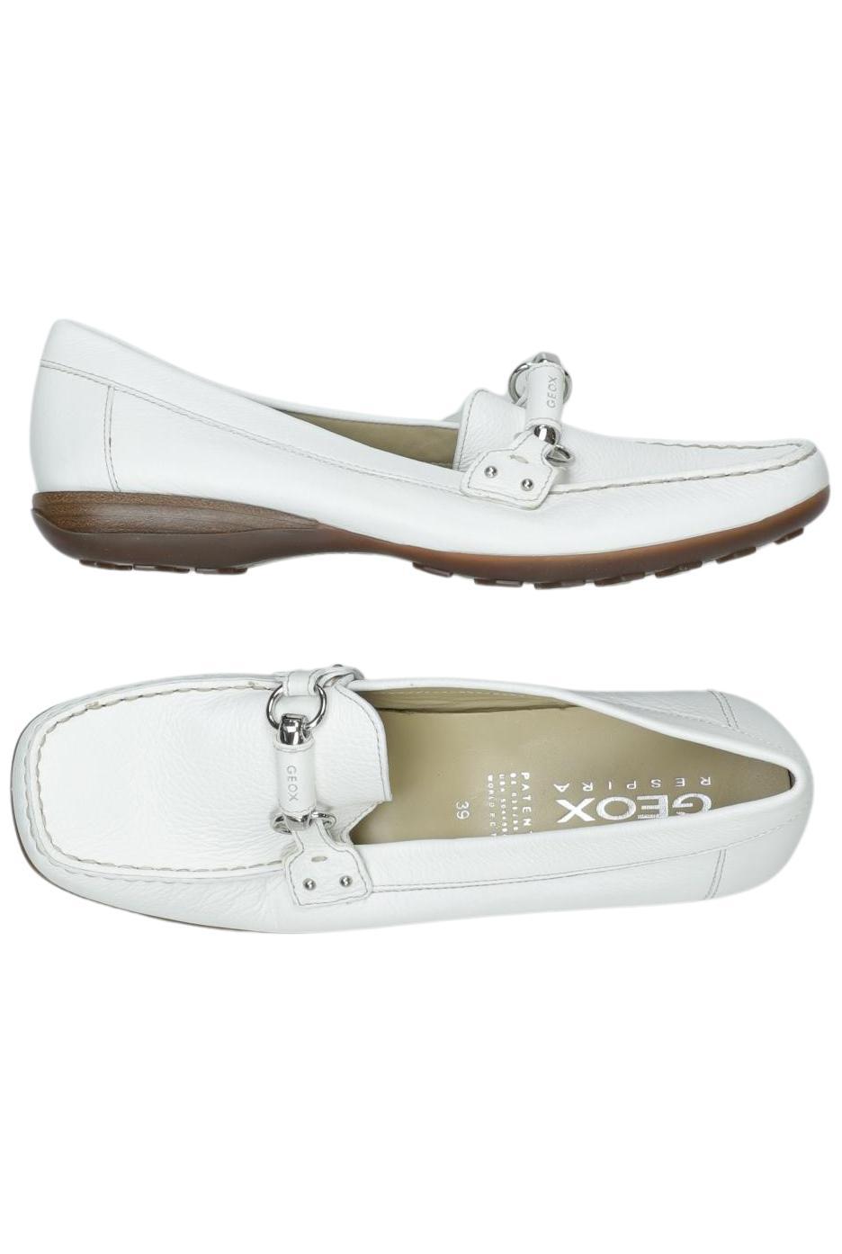 

Geox Damen Halbschuh, weiß, Gr. 39