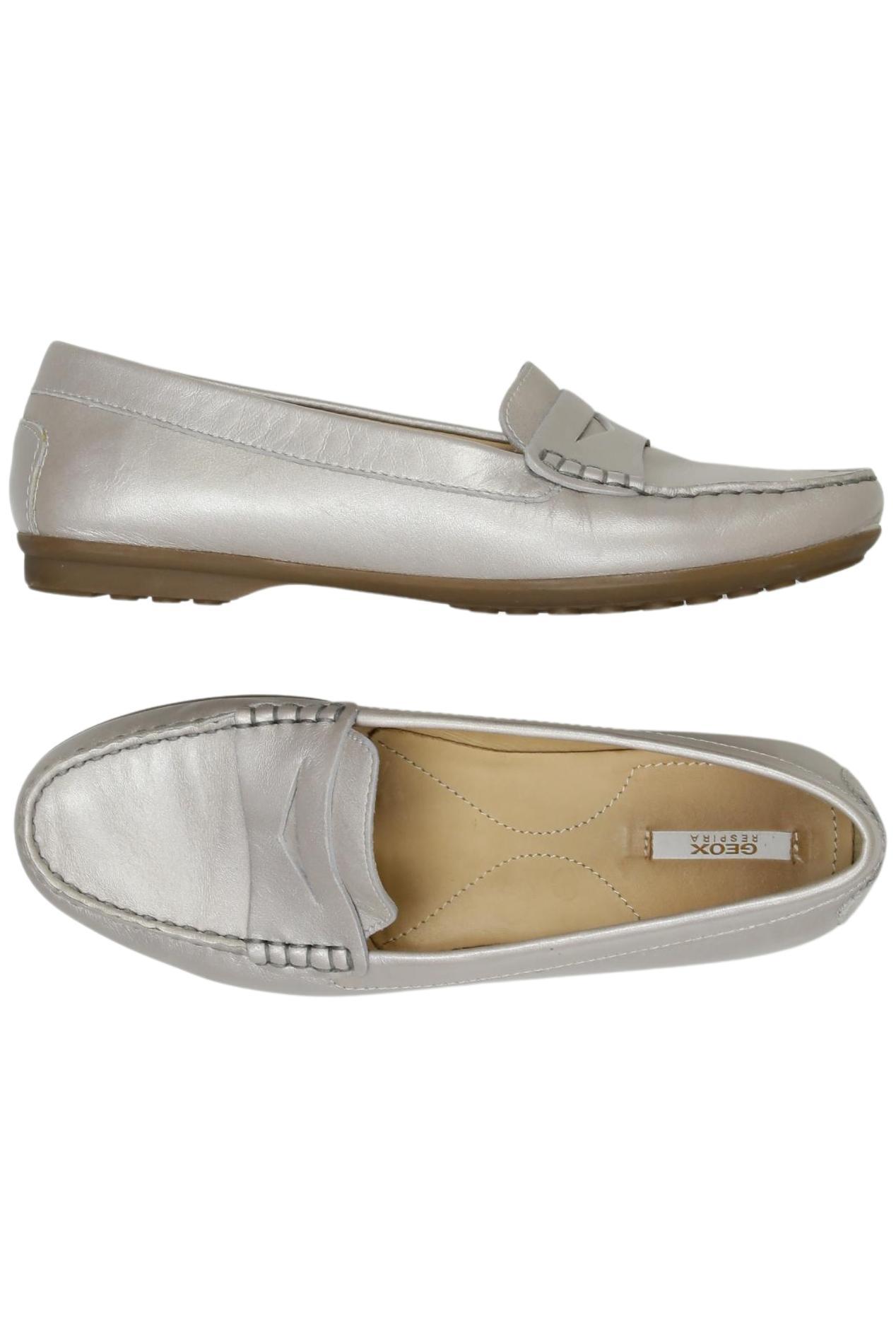 

Geox Damen Halbschuh, beige, Gr. 38