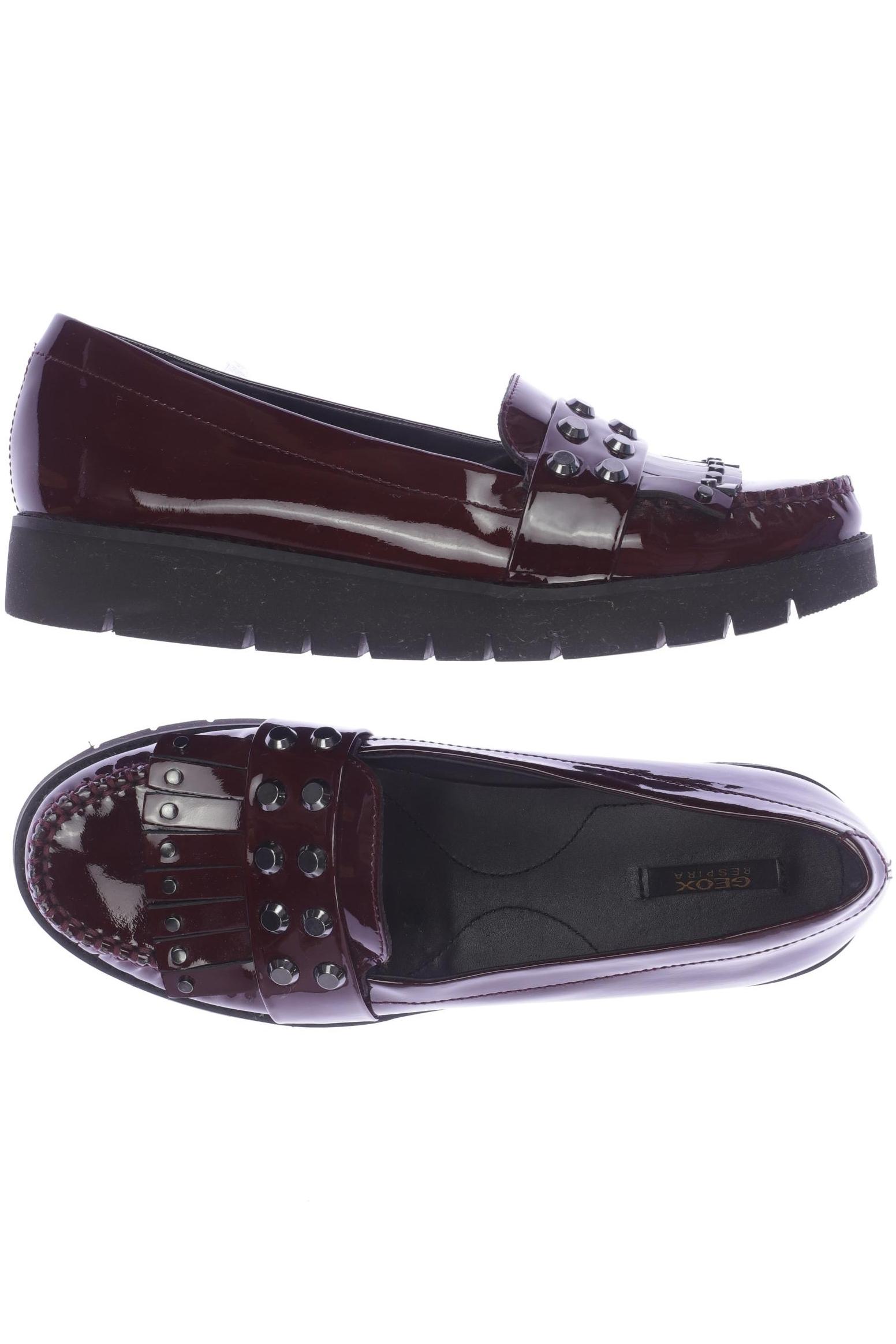 

Geox Damen Halbschuh, bordeaux, Gr. 38.5