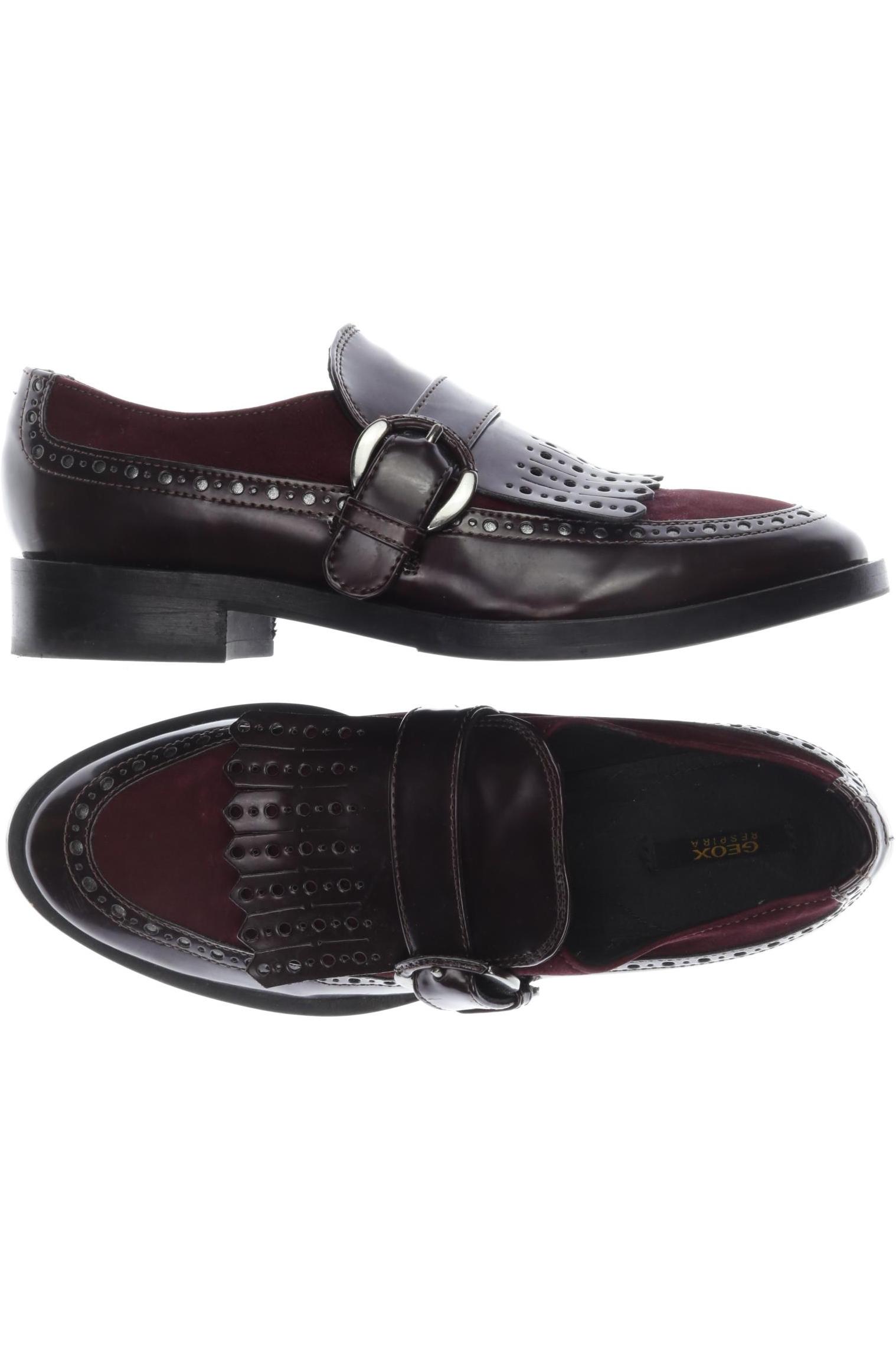 

Geox Damen Halbschuh, bordeaux, Gr. 36